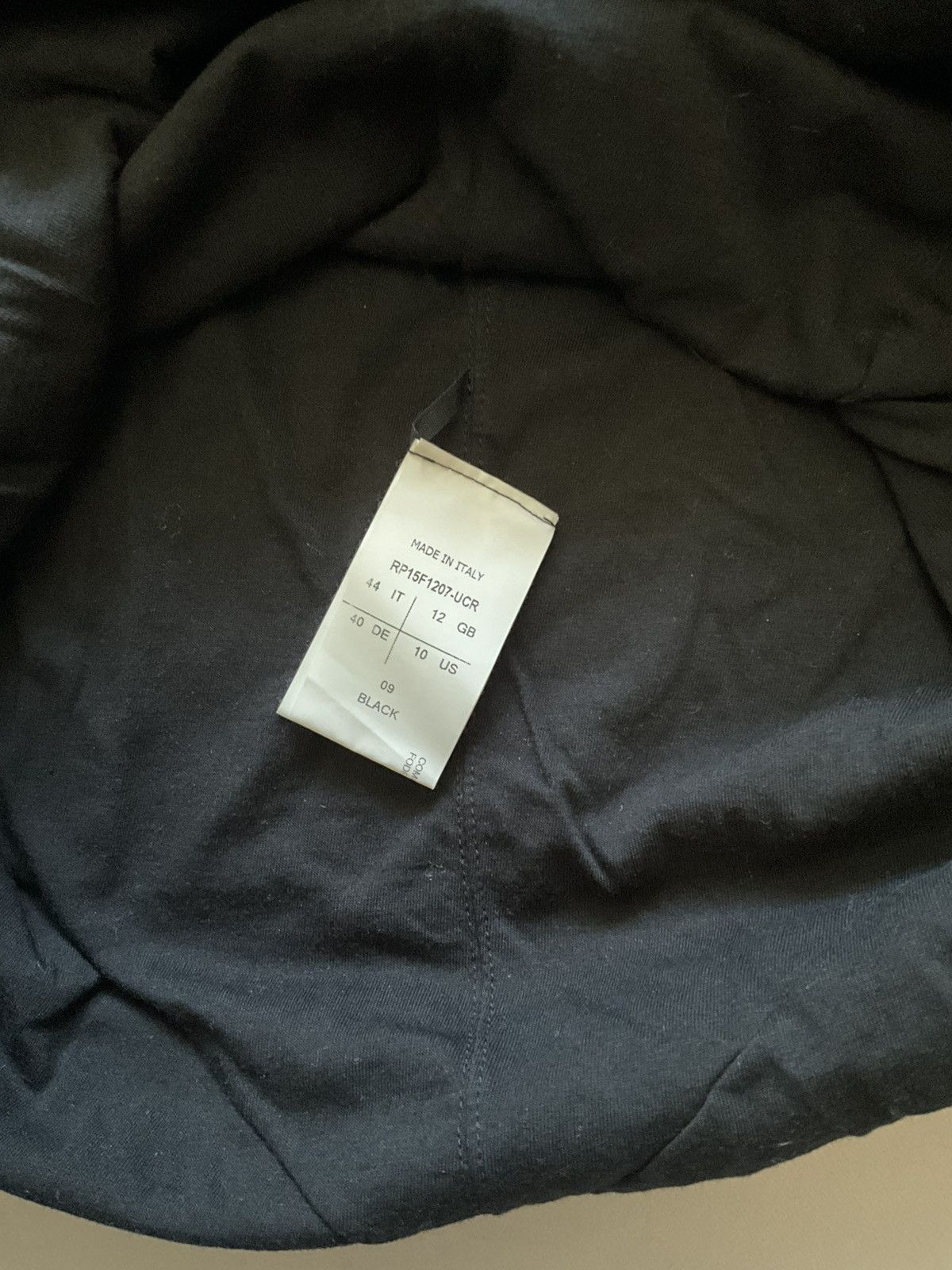 Rick Owens Rick Owens Sphinx F/W 15 Longsleeve Archive Double Layer Size US M / EU 48-50 / 2 - 6 Thumbnail