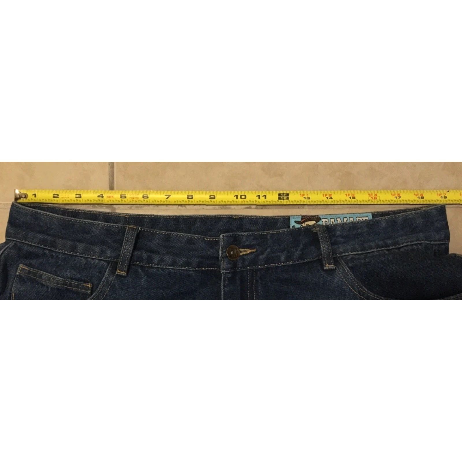Buttero DAMAGE Orange Tab Jeans XL Butter Goods Baggy Helas TOA Theories Polar Big Boy Size US 36 / EU 52 - 5 Thumbnail