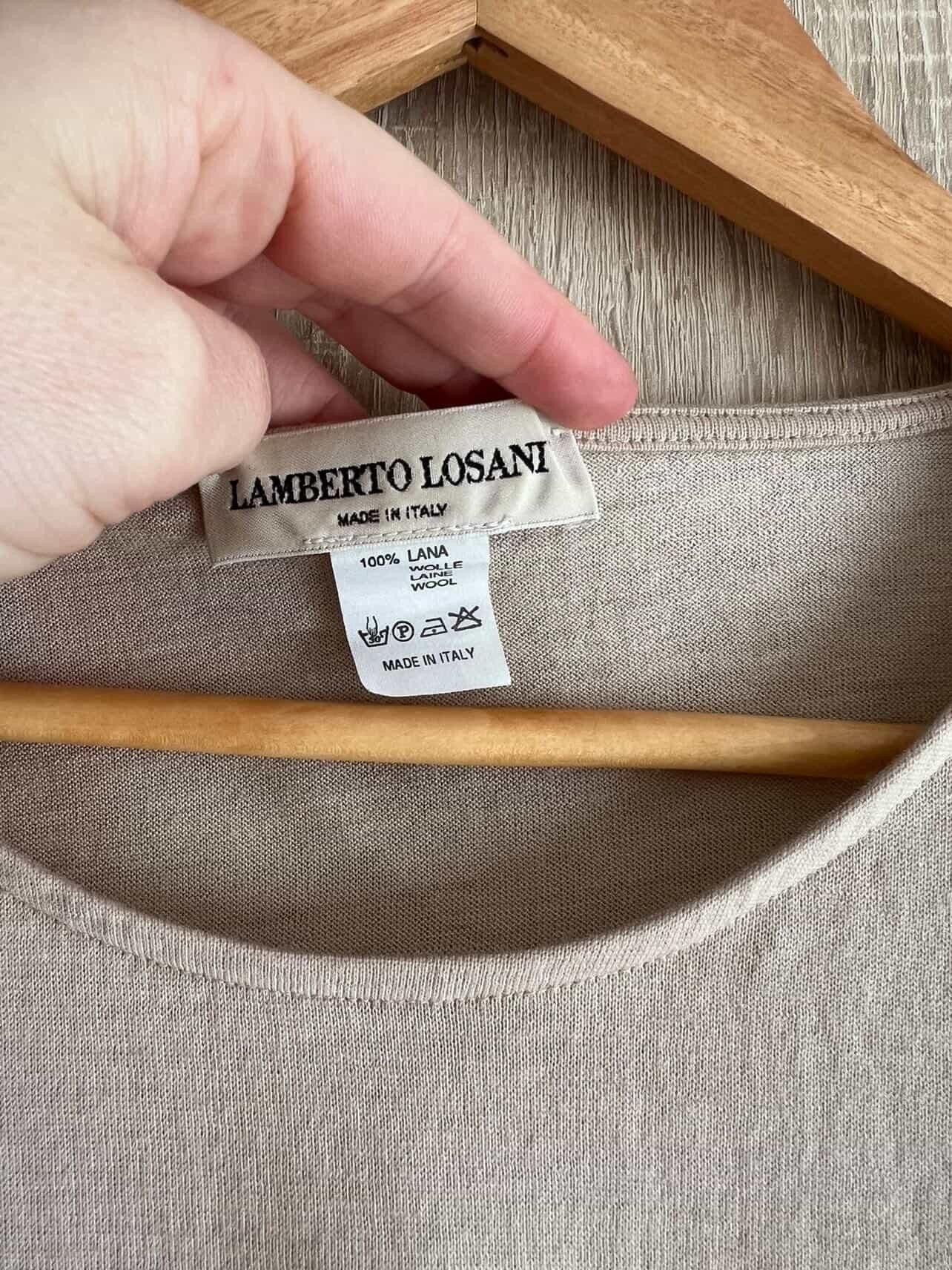 Other Lamberto Losani Wool Bodysuit 🔥💥 Size M / US 6-8 / IT 42-44 - 4 Thumbnail
