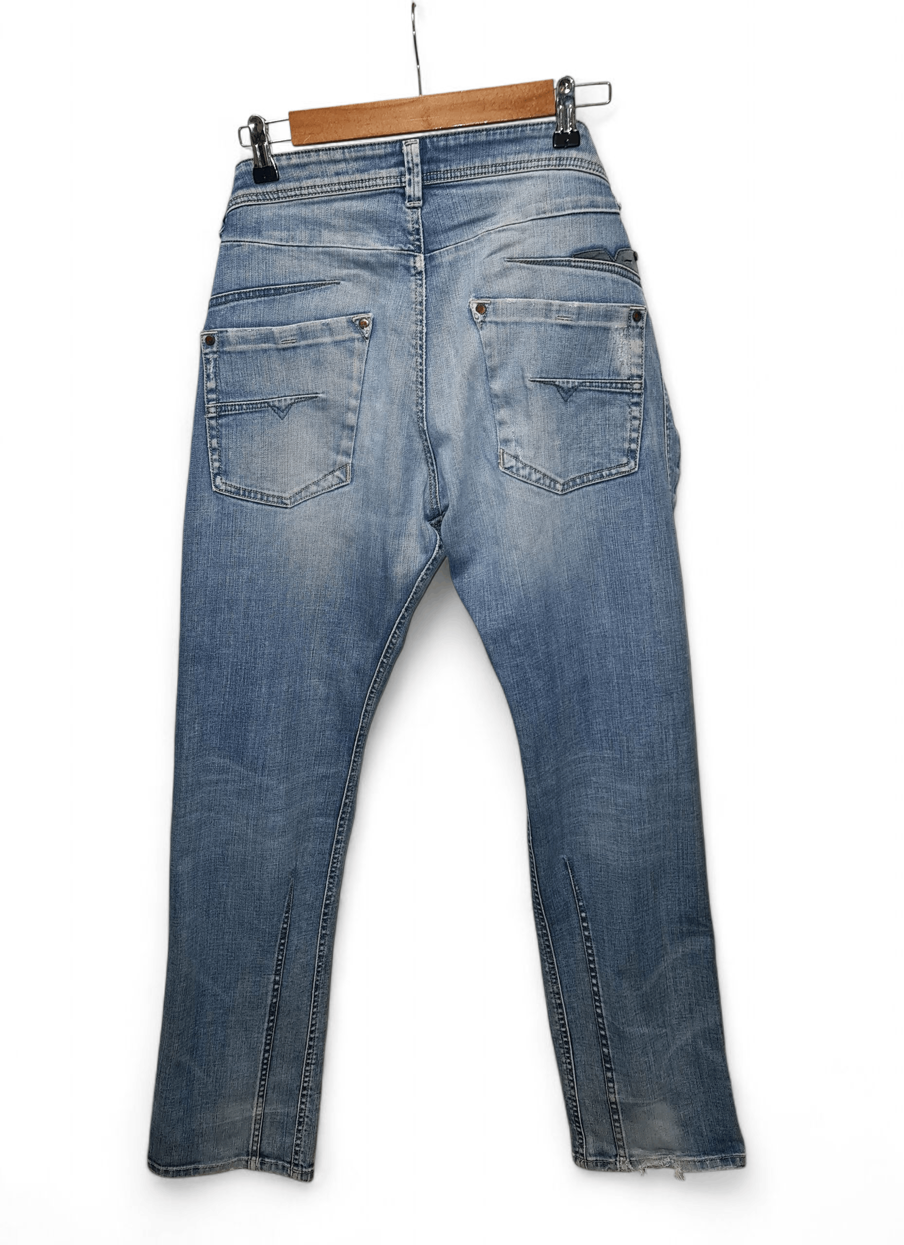 Diesel Vintage Diesel Darron Regular Slim Tapered Denim Jeans Size US 34 / EU 50 - 6 Thumbnail
