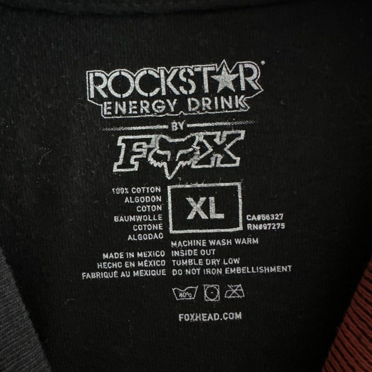 Fox Racing Fox Racing Rockstar Energy New T-shirt Rare crazy Tee Size US XL / EU 56 / 4 - 6 Thumbnail
