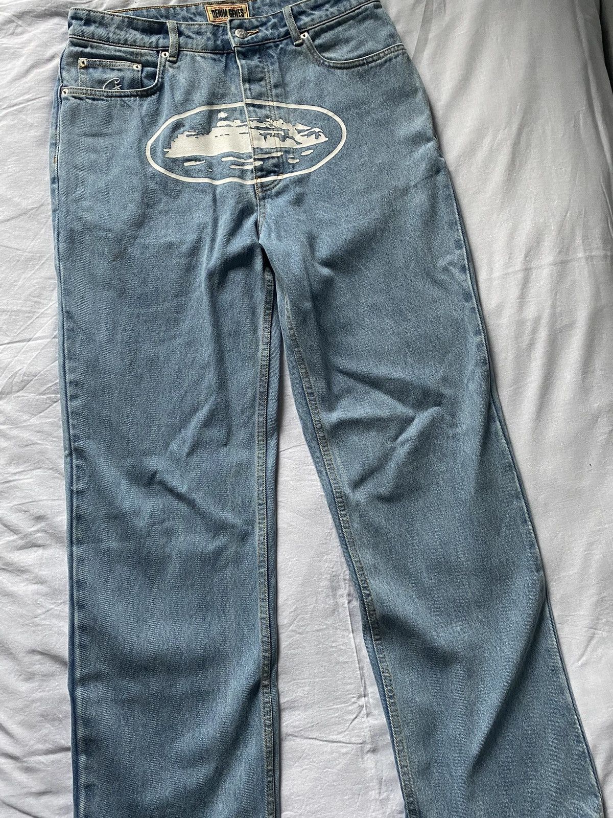 Other Corteiz Alcatraz baggy jeans | Grailed