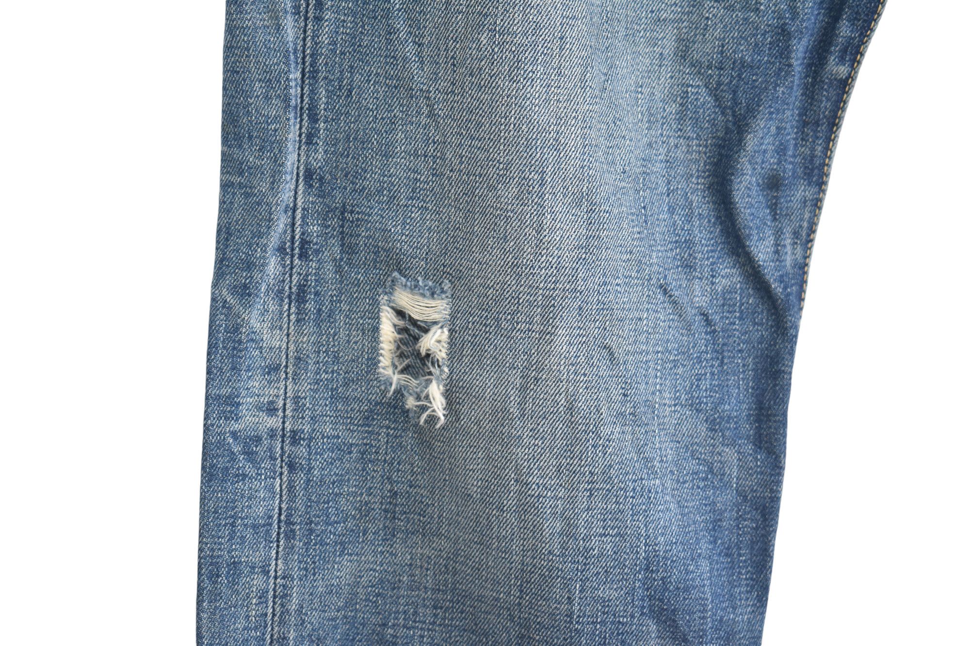 Levi's × Vintage Rare 🔥 90'S Levis 501 Big E Selvedge W30 Size US 30 / EU 46 - 5 Thumbnail