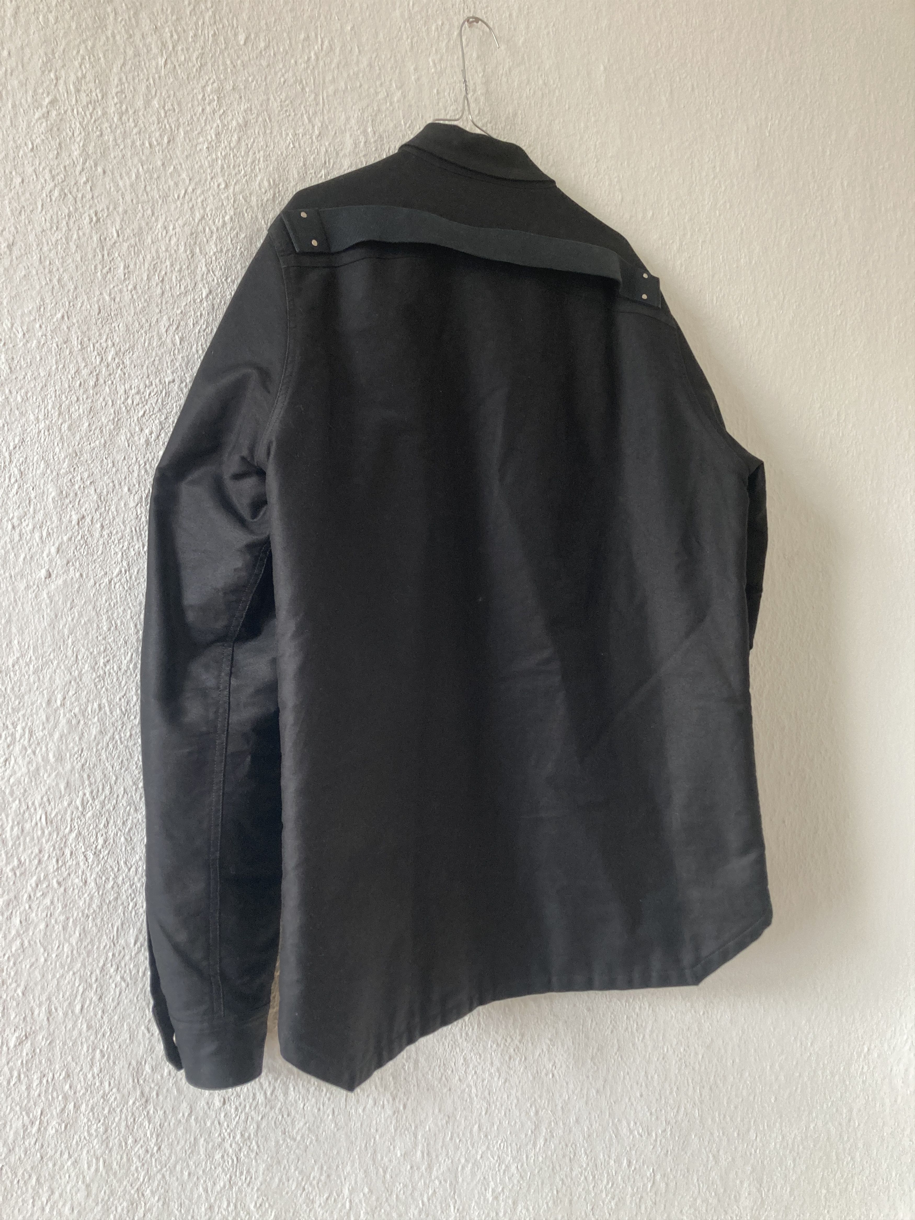 Rick Owens F/W 19 “LARRY” Cashmere & Silk Lined Shirt Jacket Rick Owens Size US L / EU 52-54 / 3 - 12 Thumbnail