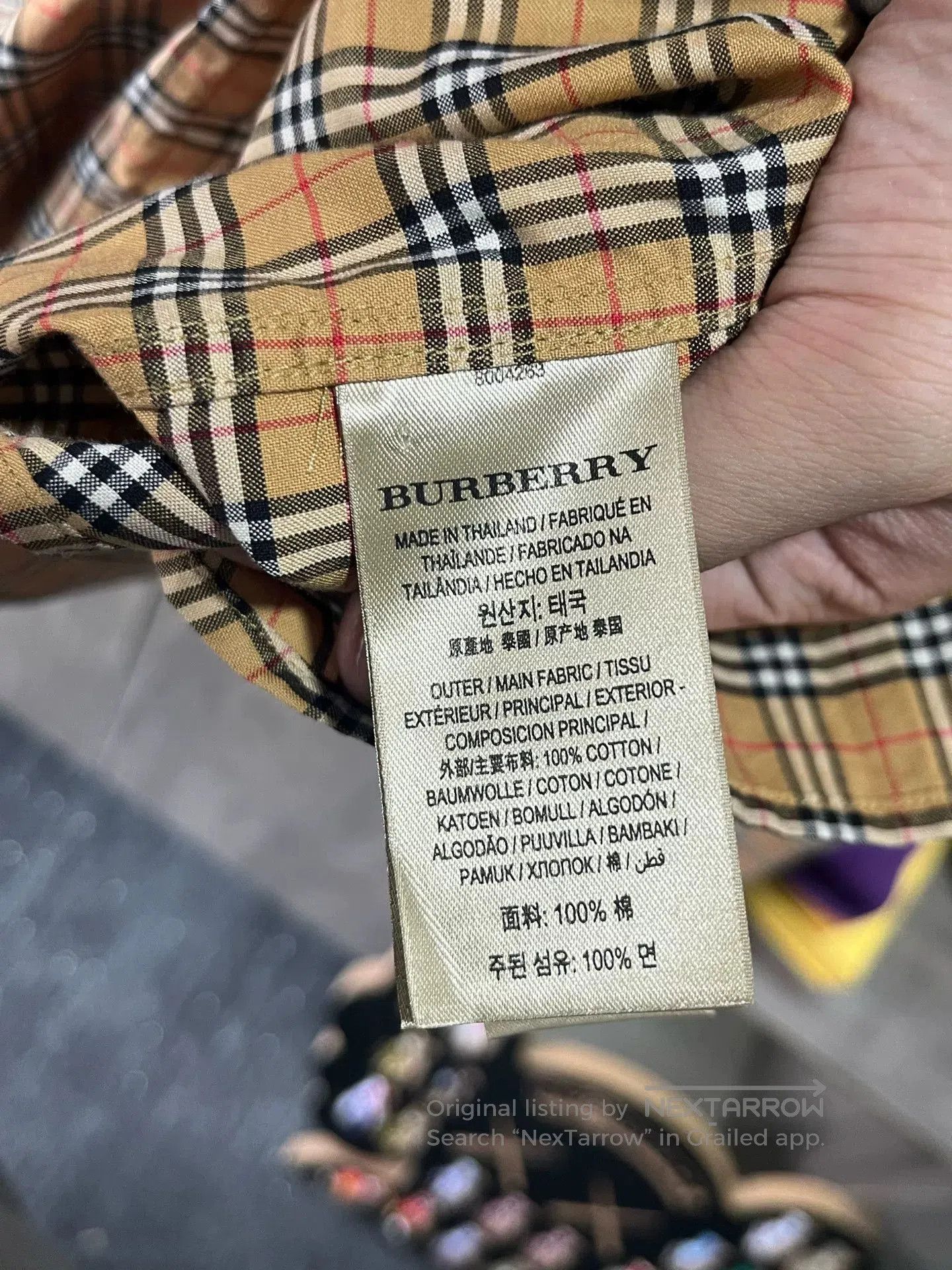 Burberry Burberry Check Shirt Size XL. Size US XL / EU 56 / 4 - 6 Thumbnail