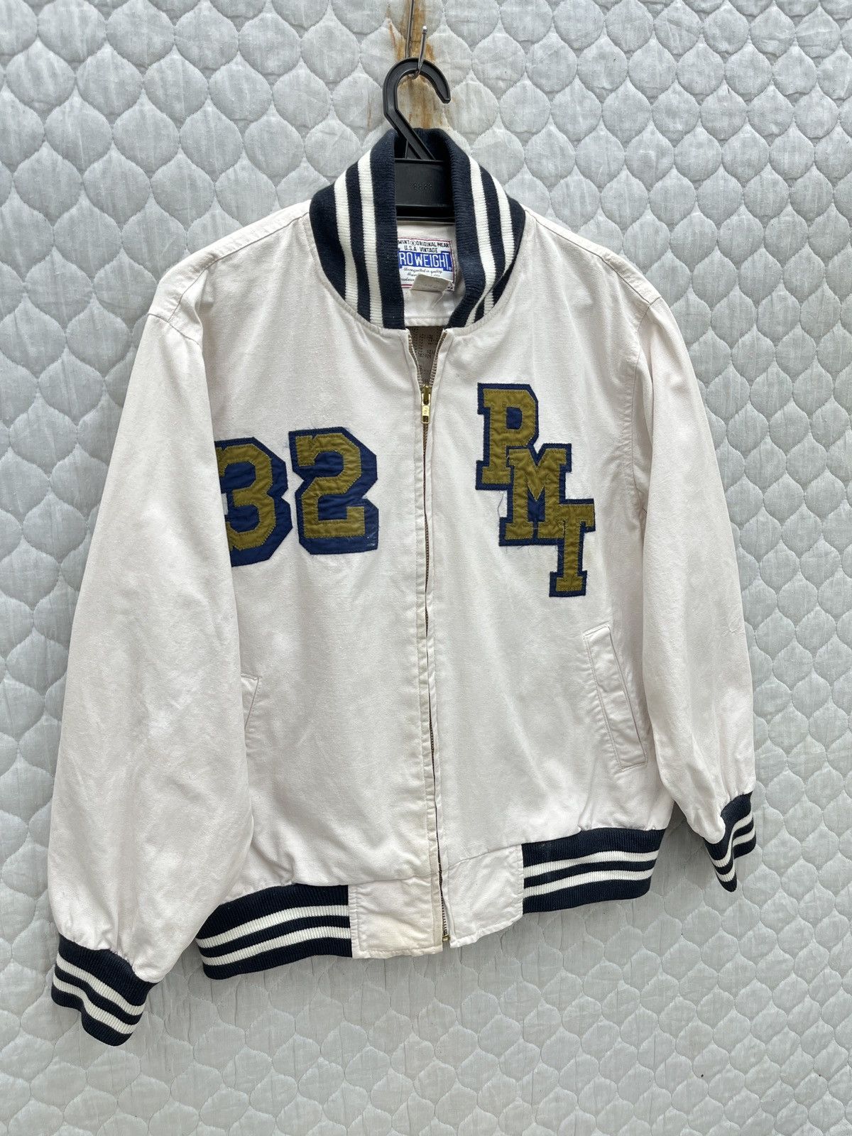 Vintage 🔥🔥🔥STEALS VTG PRO WEIGHT BASKETBALL BOMBER JACKET Size US S / EU 44-46 / 1 - 5 Thumbnail