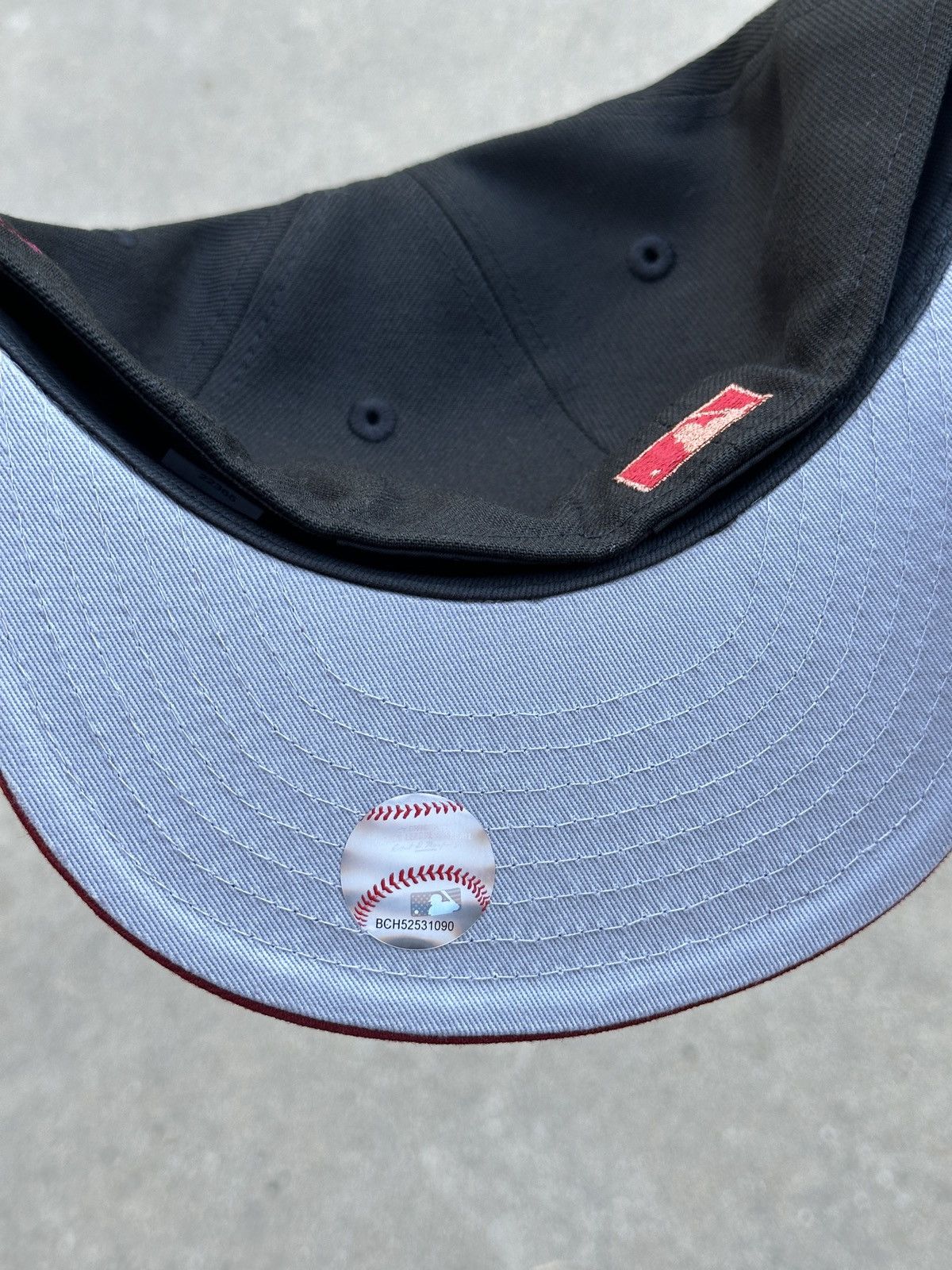MLB × New Era Arizona Diamondbacks Two Tone Script Fitted 7 1/4 Hat Dreams Size ONE SIZE - 3 Thumbnail