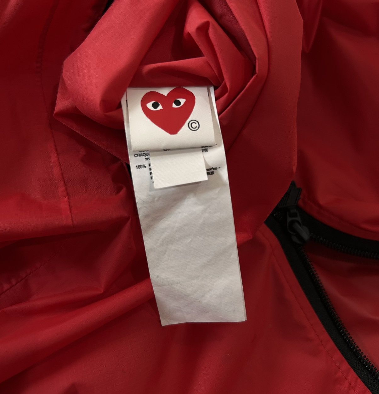 Comme des Garcons Comme Des GARCONS Play x K-Way Full-Zip Jacket Size Medium Size US M / EU 48-50 / 2 - 6 Thumbnail