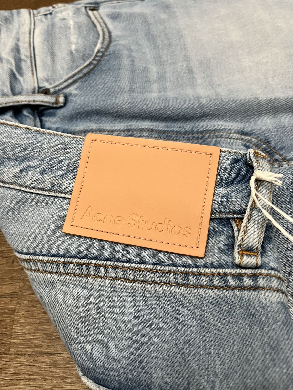 Acne Studios Aene Studios 1981M FN Light Blue Vintage Size US 32 / EU 48 - 6 Thumbnail