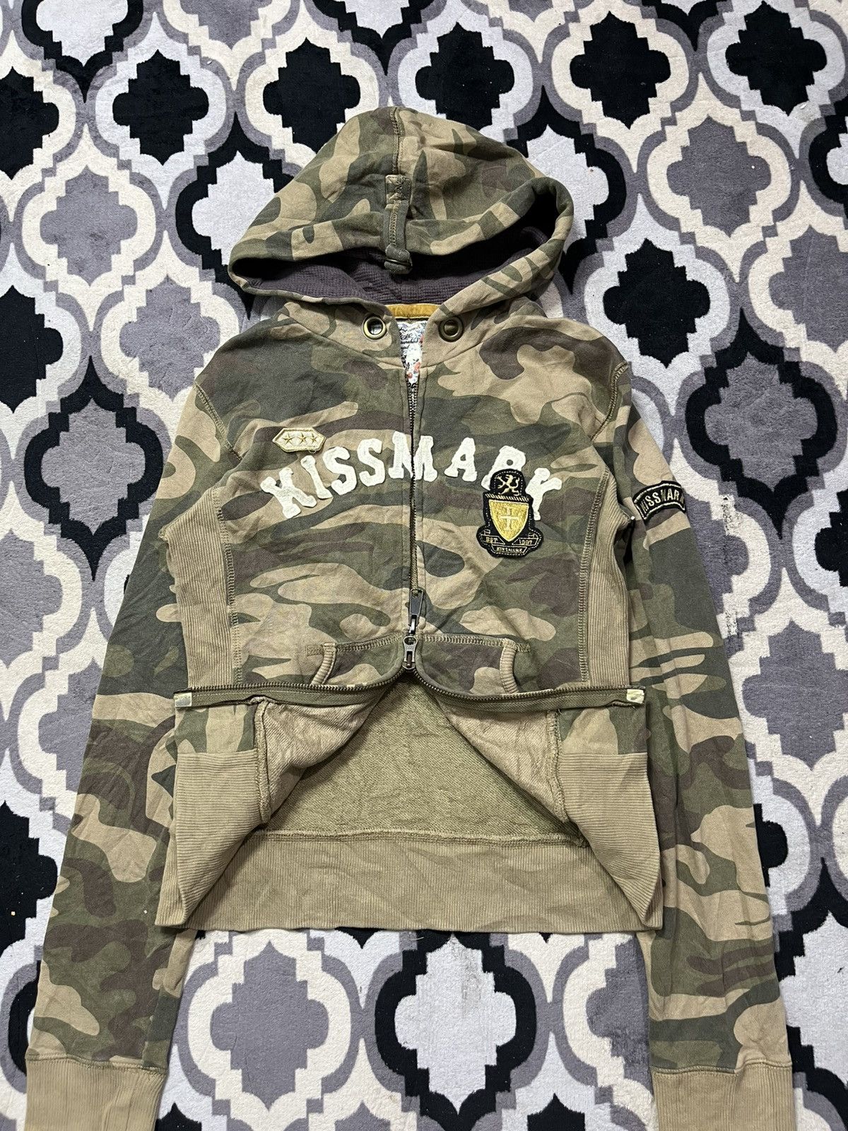 GOA Kissmark camo zip hoodie Size US S / EU 44-46 / 1 - 3 Thumbnail