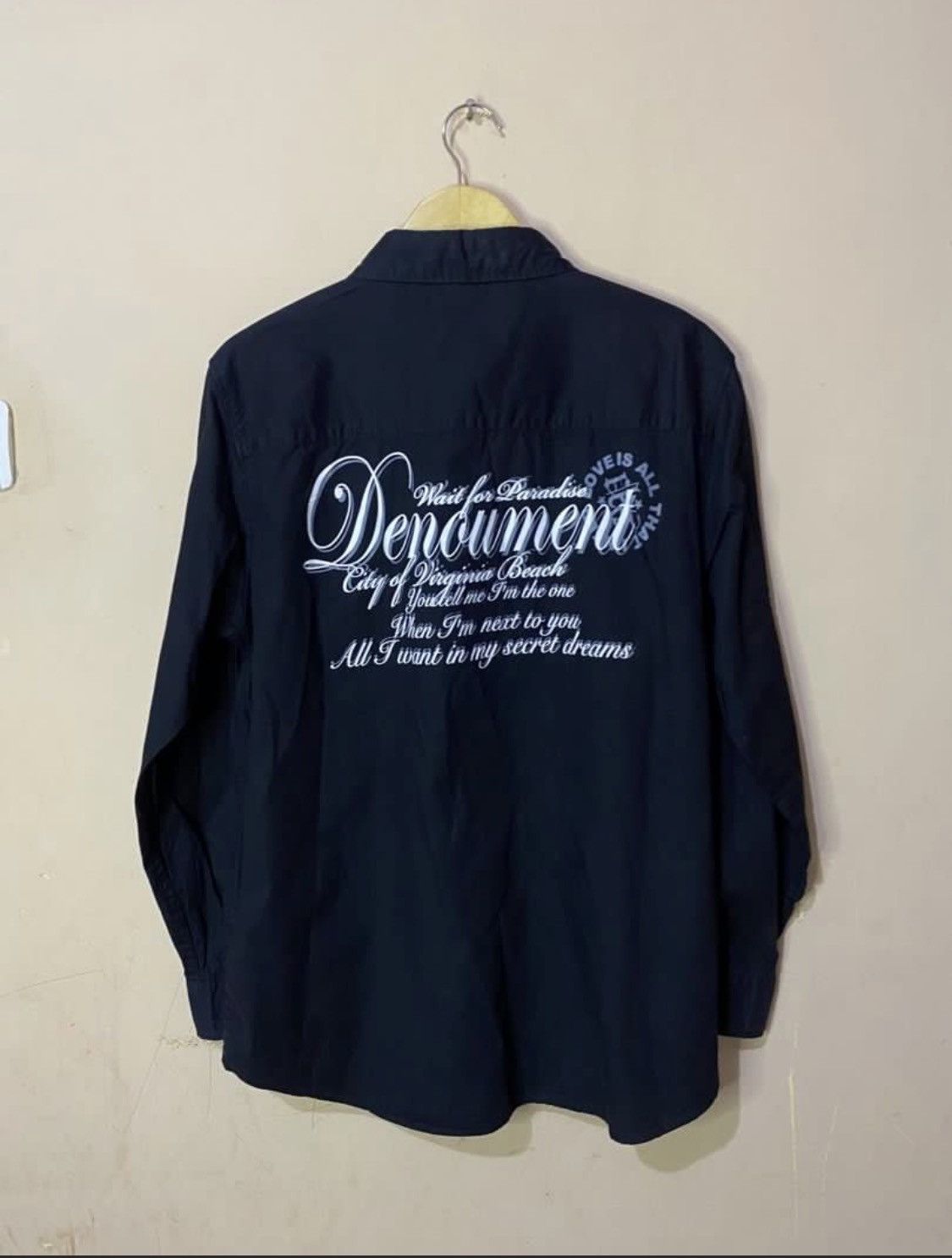 If Six Was Nine 31040 = Skkone Poem Japanese Shirt Size US L / EU 52-54 / 3 - 9 Thumbnail