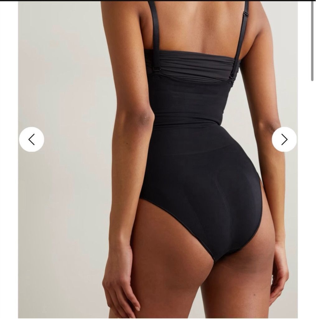 SKIMS Women's Skims open bust Bodysuit Size S Black Size ONE SIZE - 11 Thumbnail