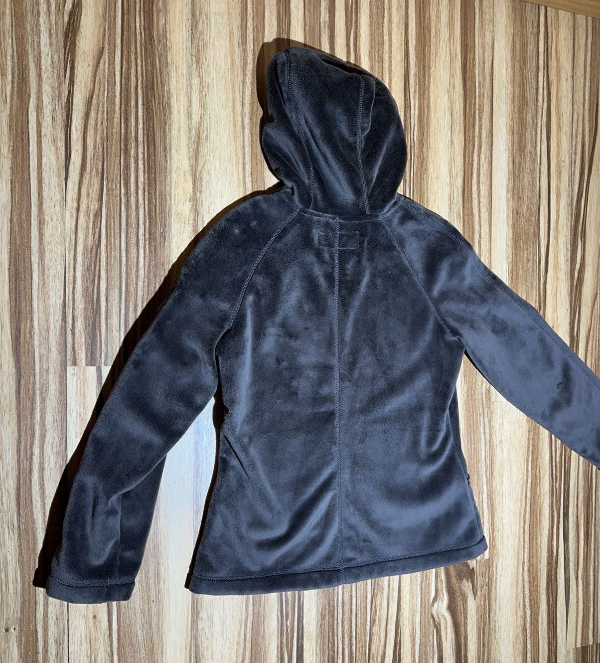 Other Kristen Blake Brown Soft Plush Velour Zip Up Hooded Size S / US 4 / IT 40 - 8 Thumbnail