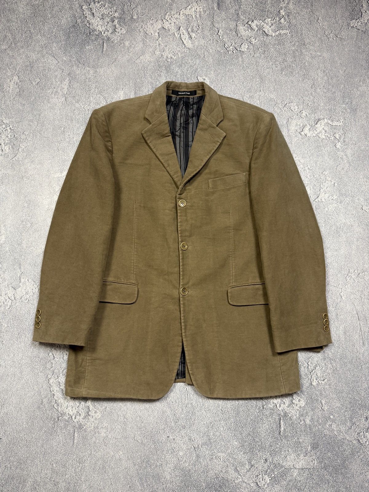 Balmain Balmain Paris Luxury Suits Costume 2 Piece Size 40L - 2 Thumbnail