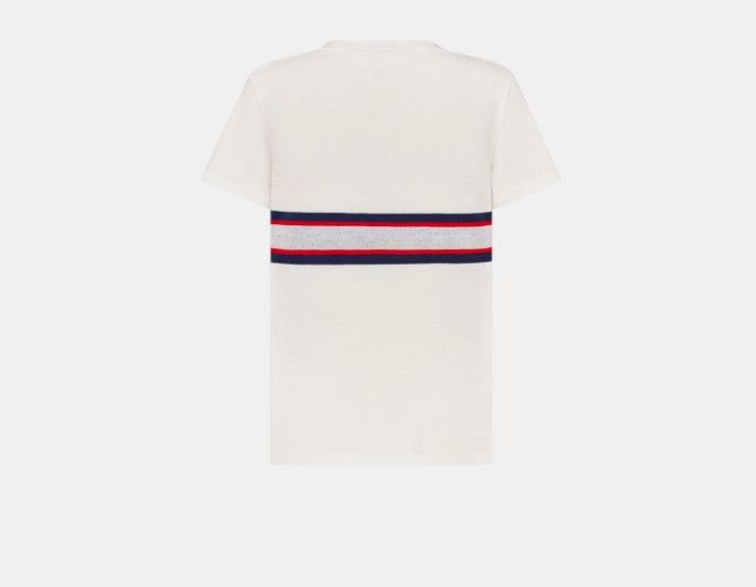 Dior o1w1db10425 143T04A4 T-Shirt in White Size S / US 4 / IT 40 - 2 Thumbnail