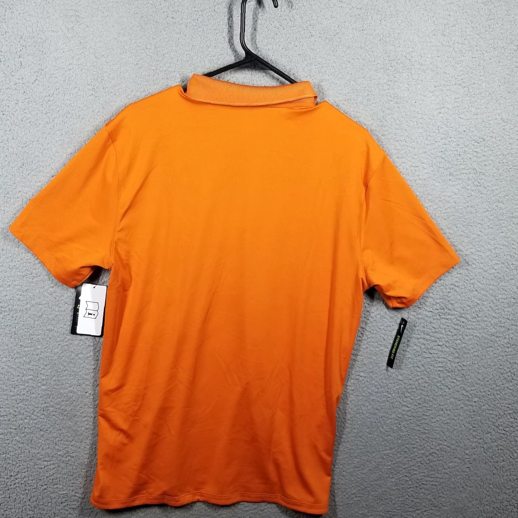 Nike Nike Golf Polo Shirt Mens M Orange Striped 100% Authentic CI7903 847 Polo Shirt Activewear Slim/Regular Fit Size US M / EU 48-50 / 2 - 2 Thumbnail