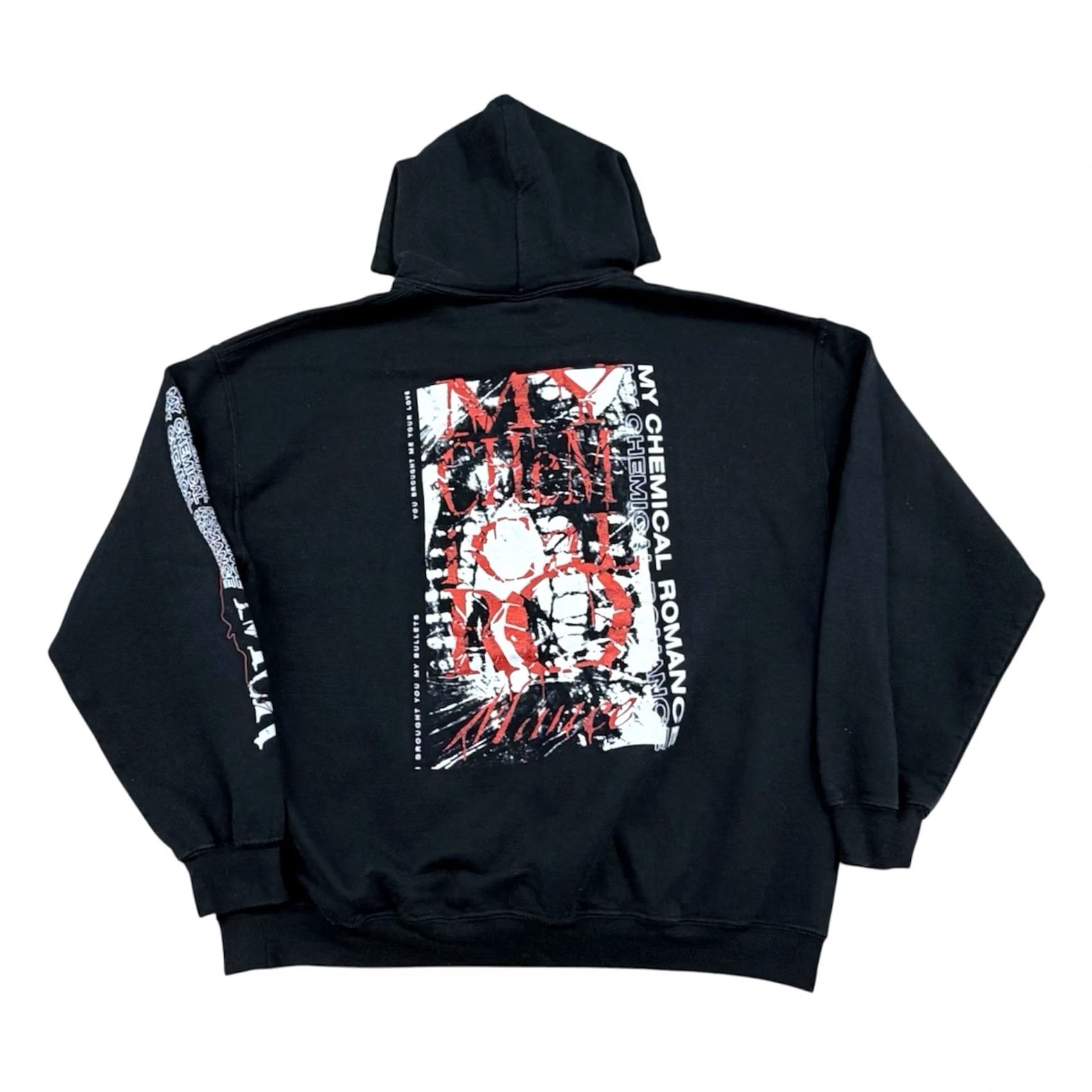 Gildan VINTAGE My Chemical Romance I Brought You My Bullets Hoodie Adult L Black Band Merch Music Emo Rock Punk Mens Size US L / EU 52-54 / 3 - 2 Thumbnail