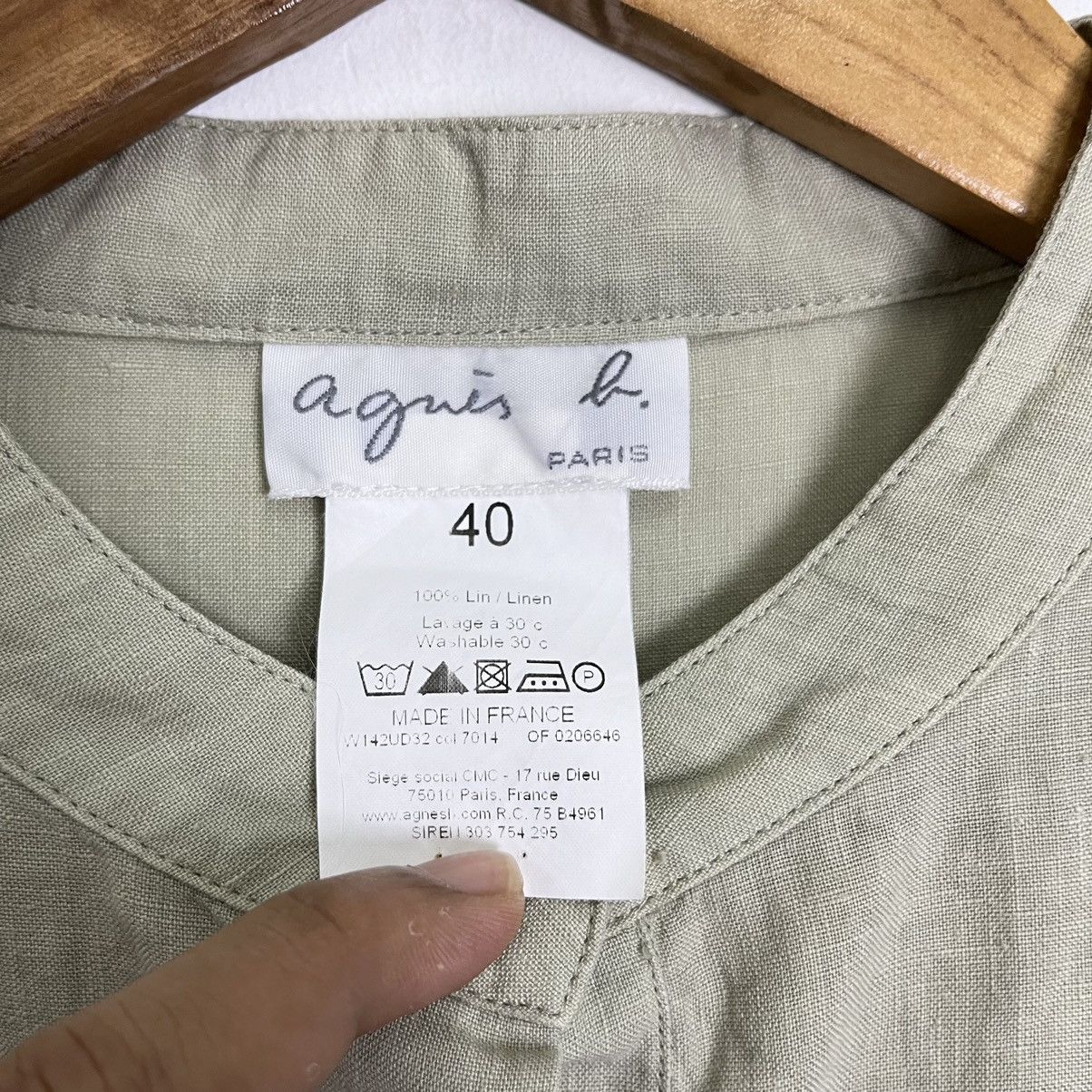 Designer × agnes b. Agnes B. Linen-Kurta Size M / US 6-8 / IT 42-44 - 4 Thumbnail