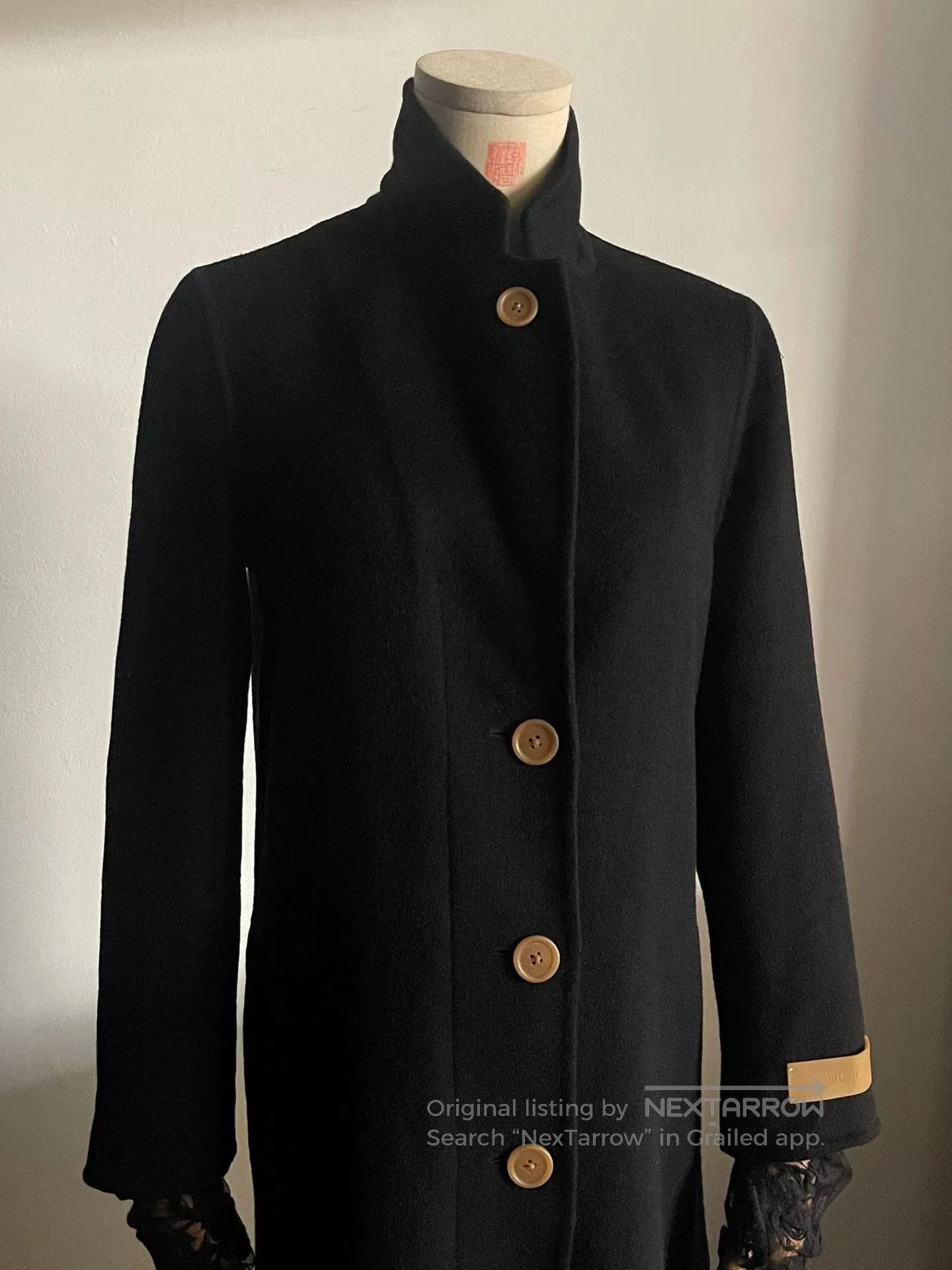 Helmut Lang Helmut Lang Wool Blend Work Coat. Size S / US 4 / IT 40 - 4 Thumbnail