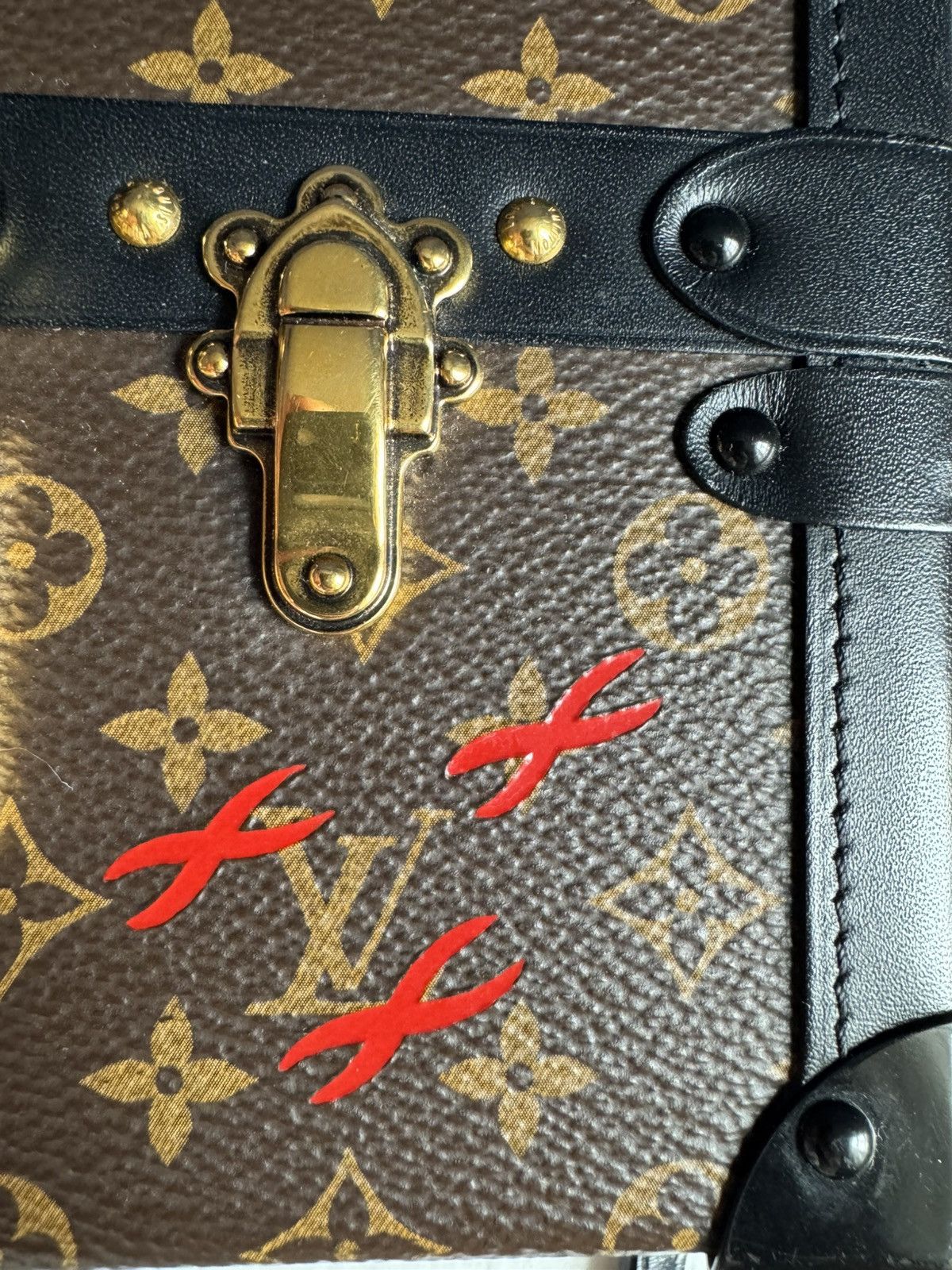 Louis Vuitton Louis Vuitton Petite Malle brown monogram canvas Size ONE SIZE - 4 Thumbnail