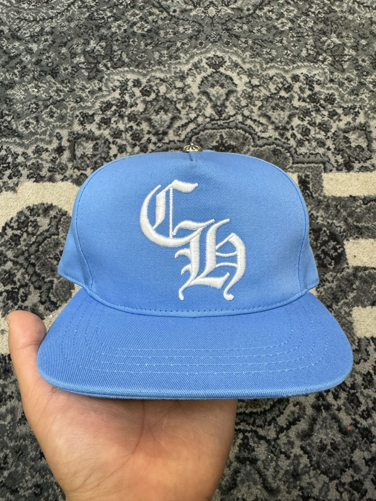 image of Chrome Hearts Baby Blue Snapback St Barths Exclusive, Men's