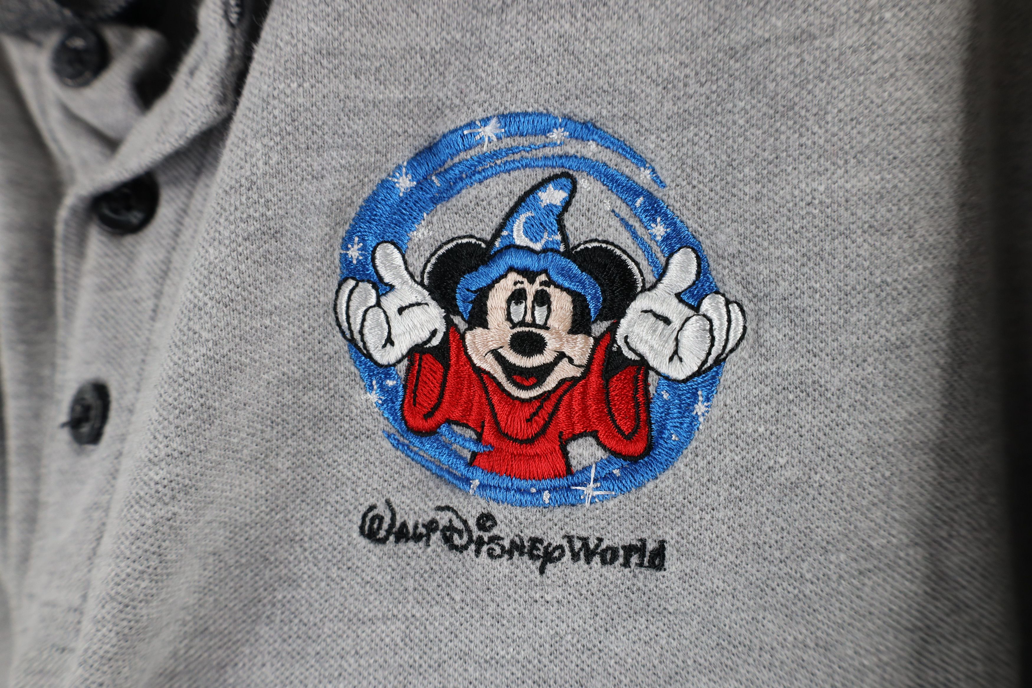Disney × Vintage Vintage 90s Disney Out Walt Disney World Mickey Mouse Polo Size US L / EU 52-54 / 3 - 4 Thumbnail