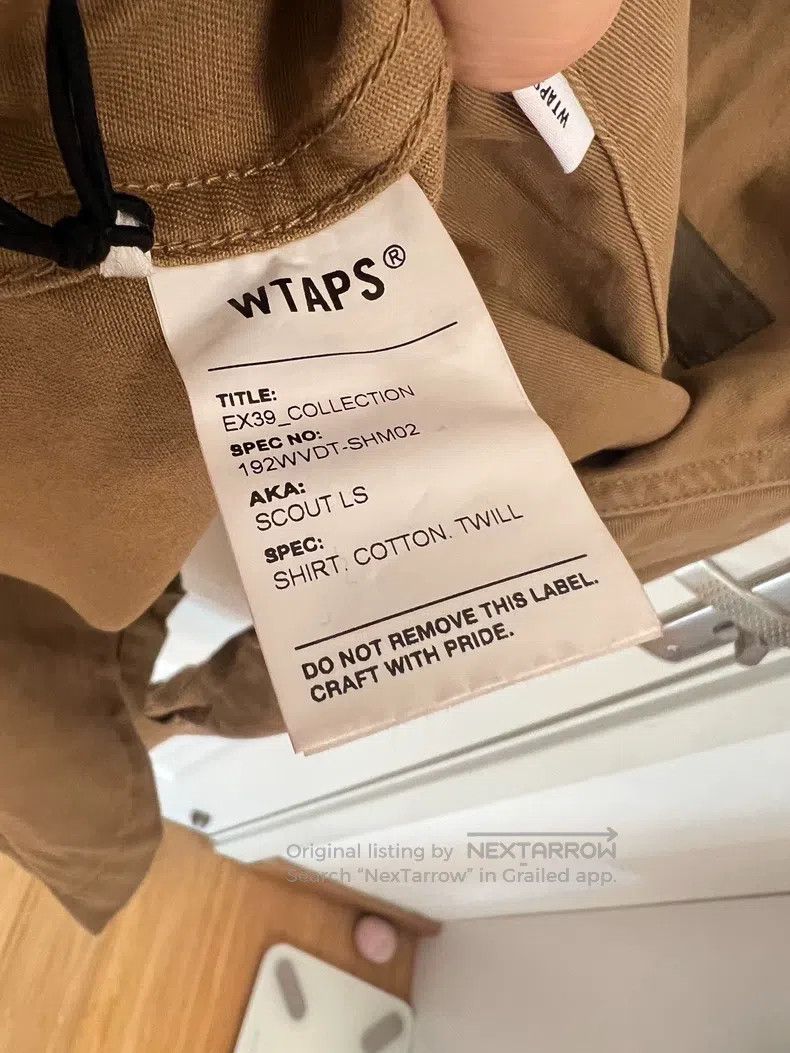 Wtaps Wtaps Cafe collar shirt Size US M / EU 48-50 / 2 - 7 Thumbnail