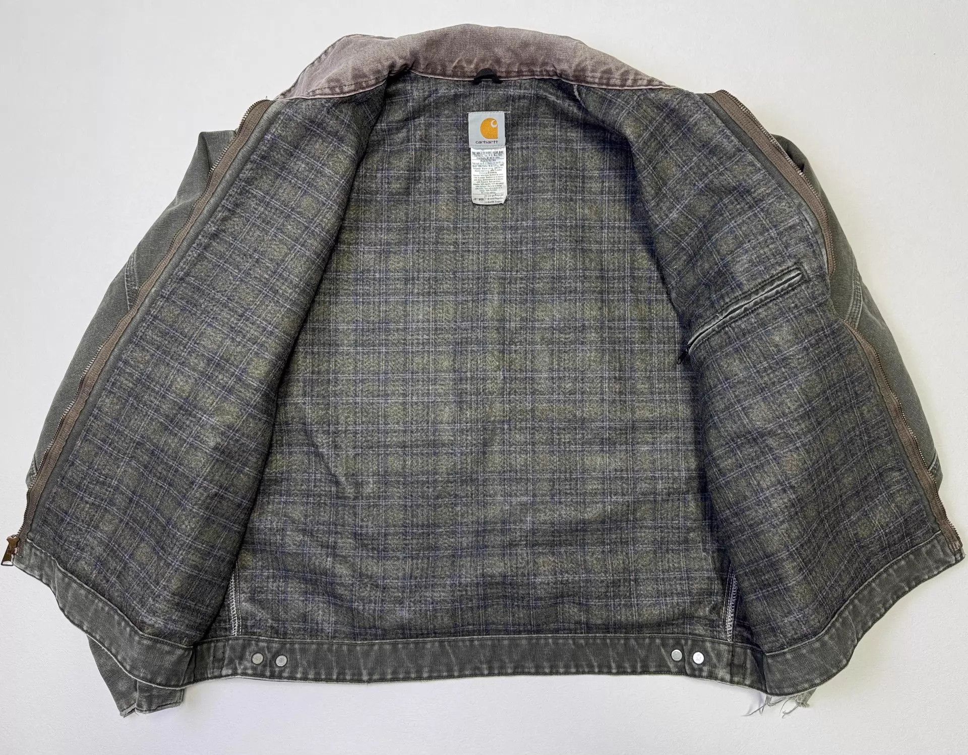 Carhartt Vintage Carhartt J97 Jacket Moss Green XL Size US XL / EU 56 / 4 - 4 Thumbnail