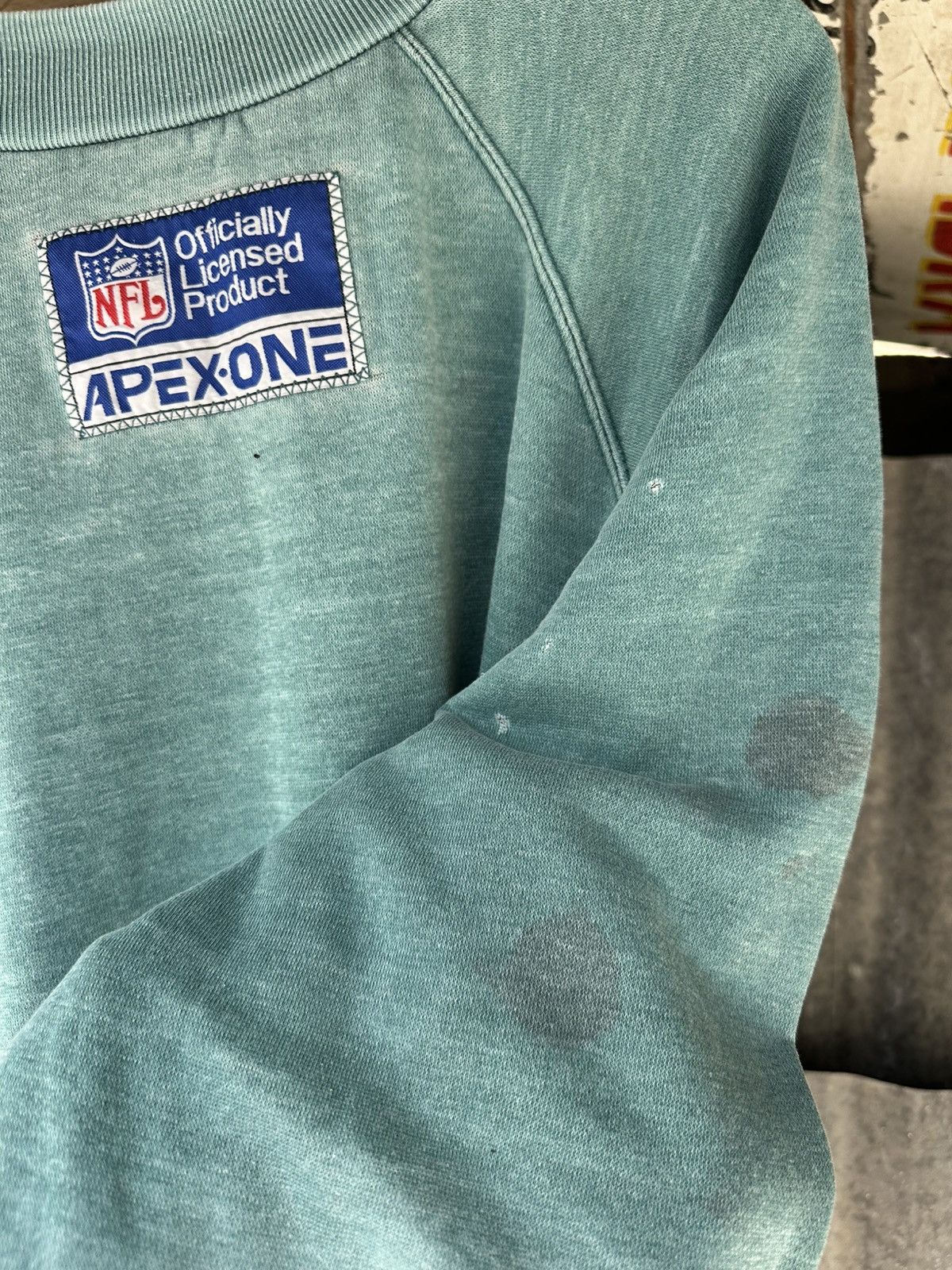 Other Vintage Crewneck Dolphins de Miami Aquaman Distressed Size US XL / EU 56 / 4 - 9 Thumbnail