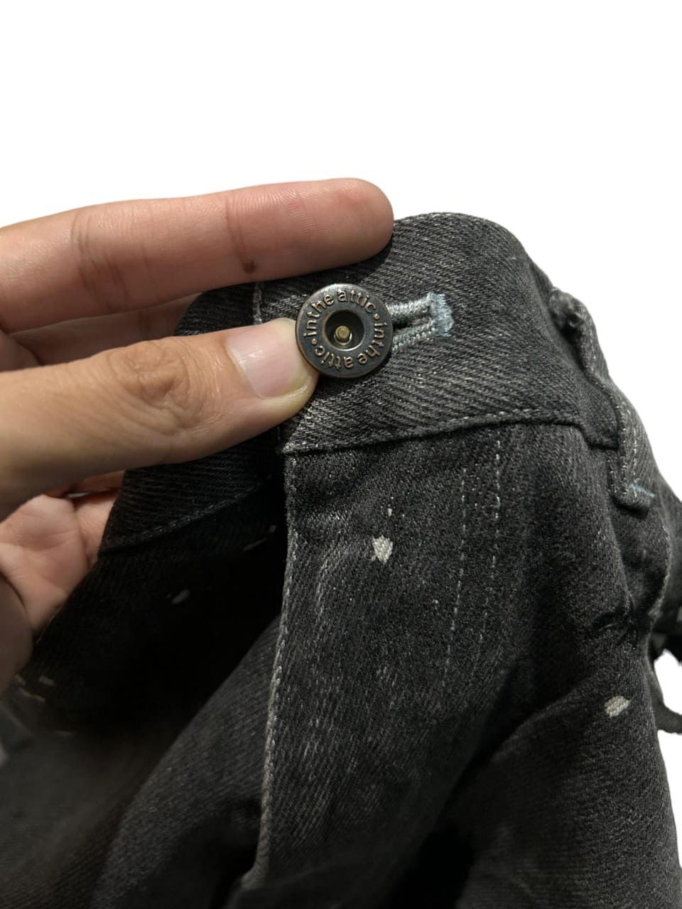 Vintage ☠️in The Attic POEM Denim Junya Watanabe CDG ☠️ Size US 32 / EU 48 - 10 Thumbnail