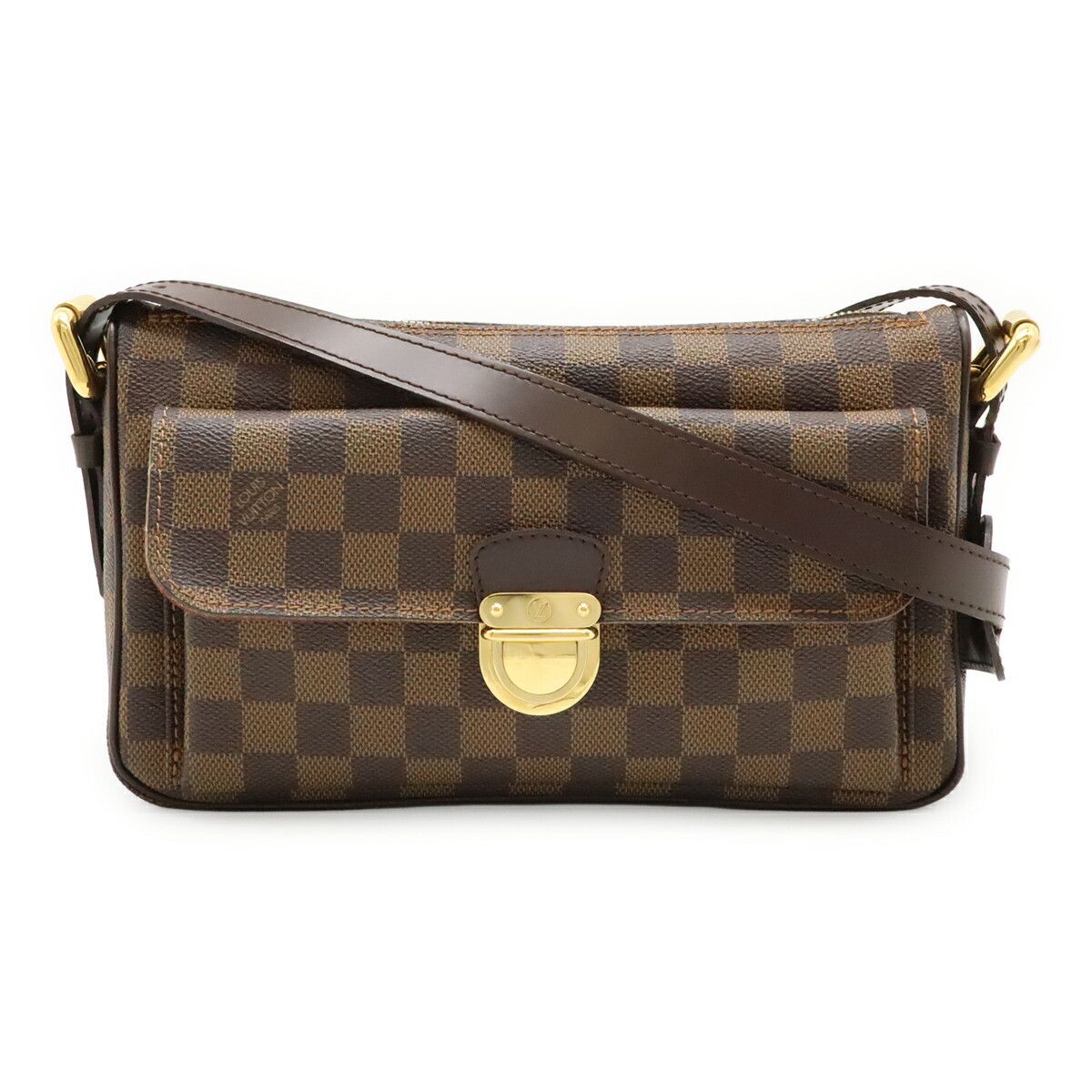 Louis Vuitton Louis Vuitton Louis Vuitton Ravello GM Damier Shoulder Bag Canvas Shoulder Bag N60006 DUTY FREE for USA Size ONE SIZE - 1 Thumbnail