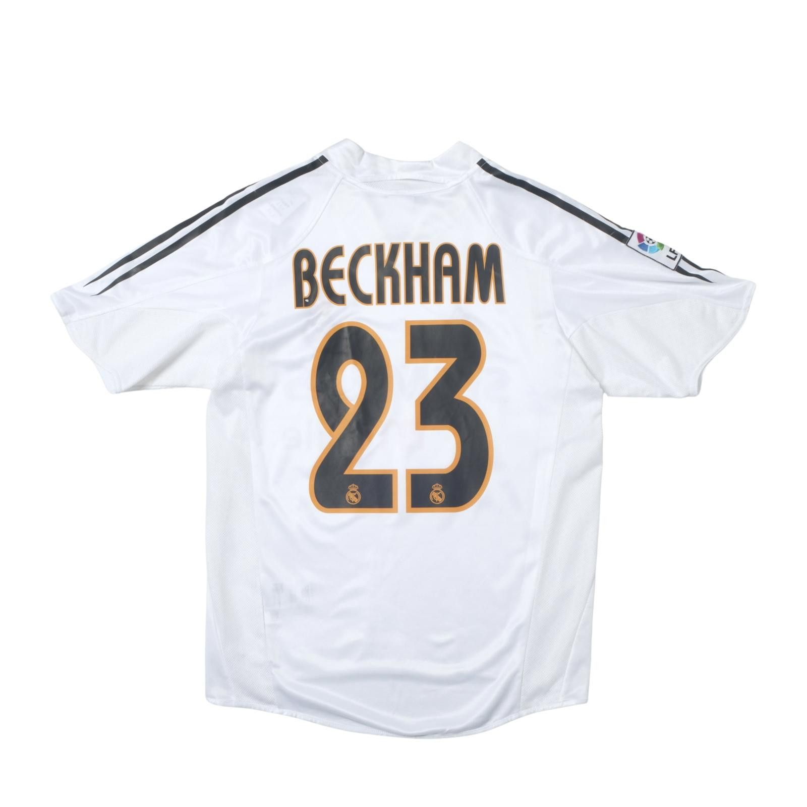 Adidas 2004/05 Real Madrid Home Shirt Adidas Beckham (S/M) Size US S / EU 44-46 / 1 - 1 Thumbnail
