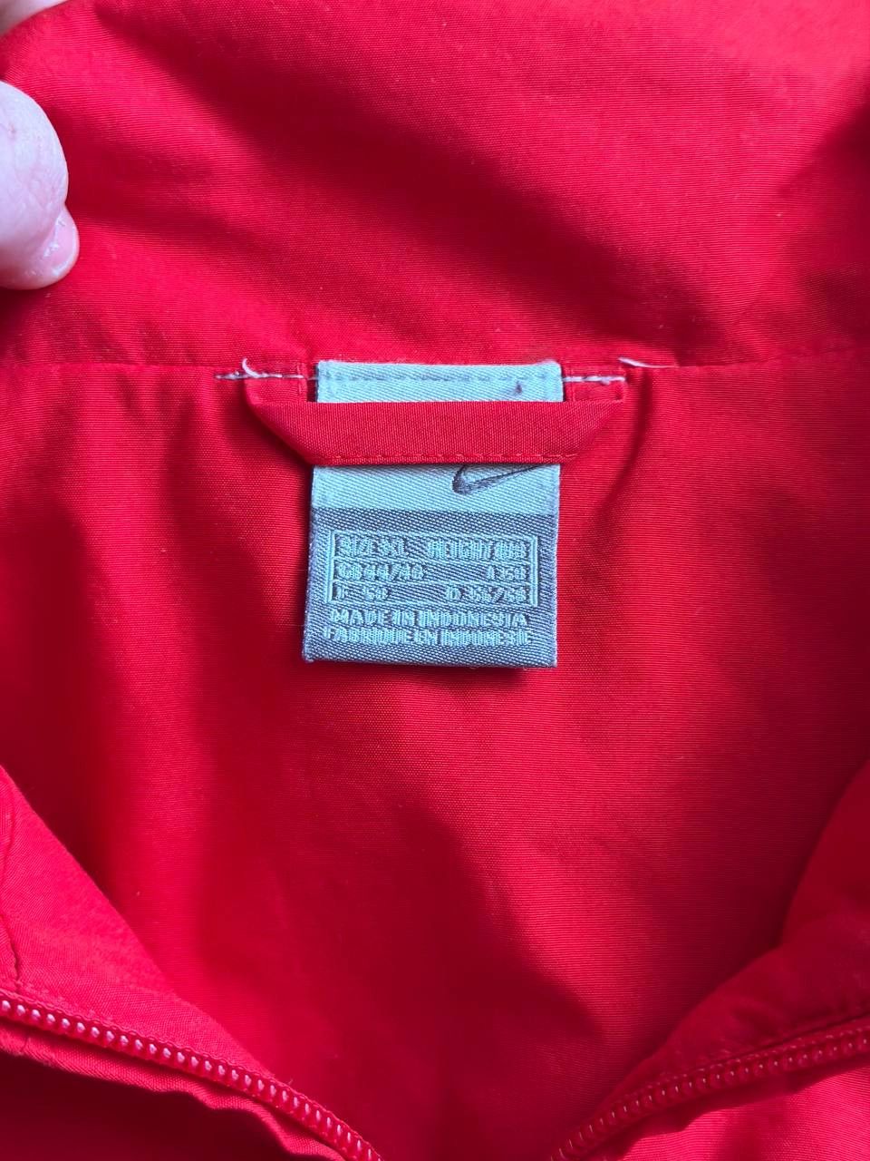 Nike Vintage 00's Nike Y2K Streetwear Drill Jacket Mini Swoosh Size US L / EU 52-54 / 3 - 11 Thumbnail