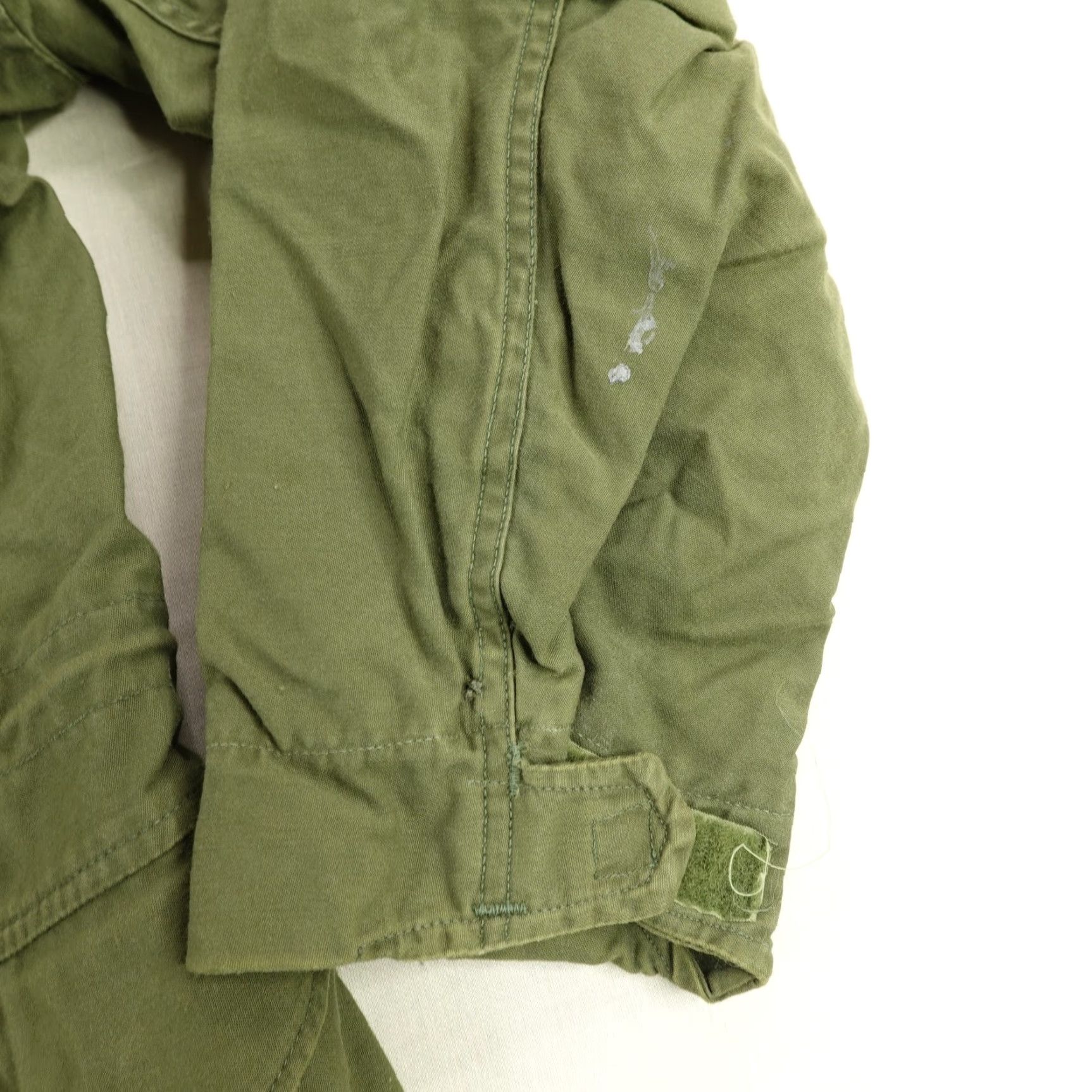 Alpha Industries VINTAGE Alpha Industries Military Jacket Men Medium Green Canvas 70s Army Cold Weather M-65 Outdoor Weathergear Size US M / EU 48-50 / 2 - 4 Thumbnail