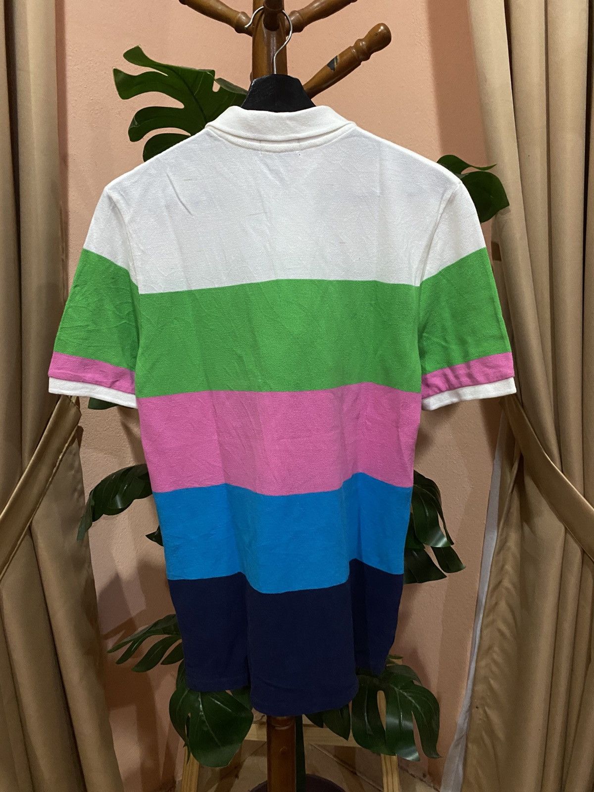Polo Ralph Lauren Polo Ralph Lauren Multicolor Striped Short Sleeve Polo Shirt Size US S / EU 44-46 / 1 - 5 Thumbnail