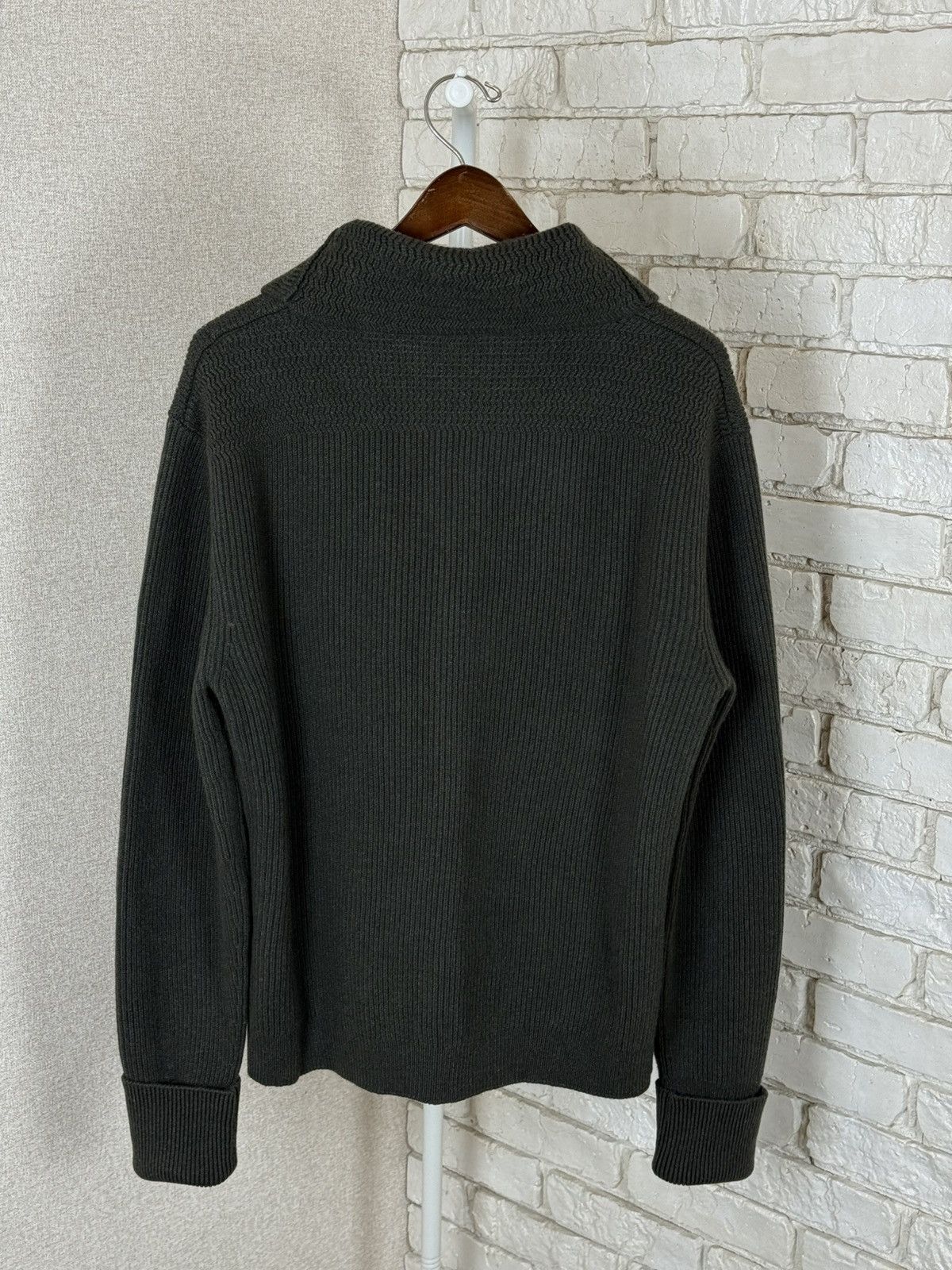 Tom Ford Tom Ford Cashmere Green Cardigan Sweater Size US L / EU 52-54 / 3 - 11 Thumbnail