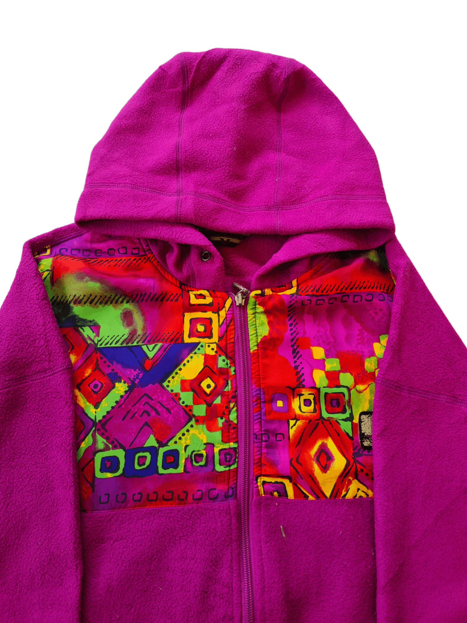 Phenix Vintage Phenix Fleece Jacket Hoodie Size US L / EU 52-54 / 3 - 3 Thumbnail