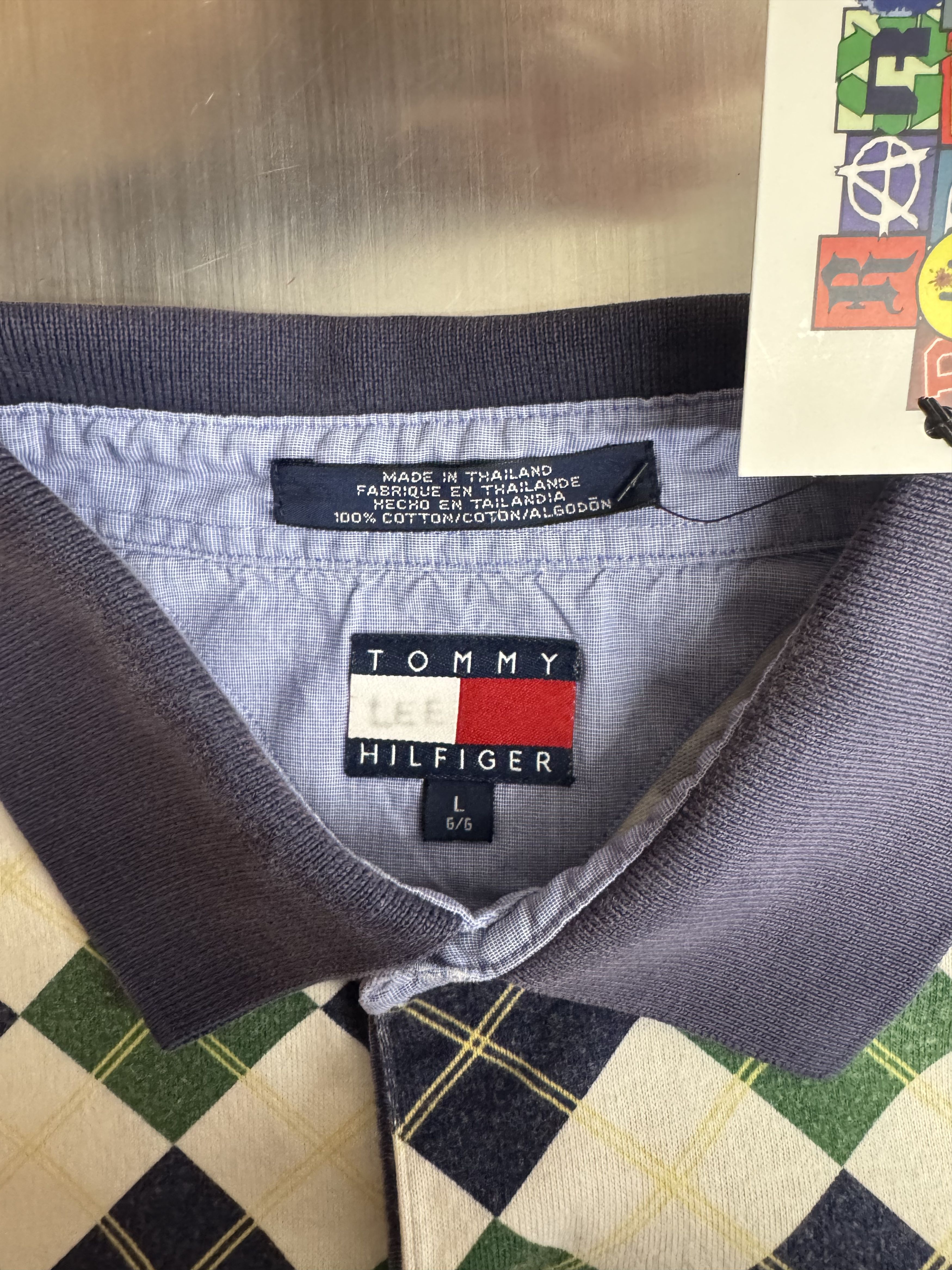 Tommy Hilfiger Tommy Hilfiger Polo Size US L / EU 52-54 / 3 - 2 Thumbnail