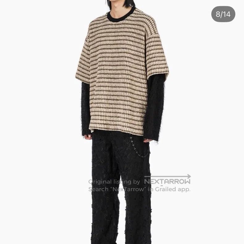 Song For The Mute Song For The Mute Faux Two-Piece Knit Sweater Size US M / EU 48-50 / 2 - 7 Thumbnail