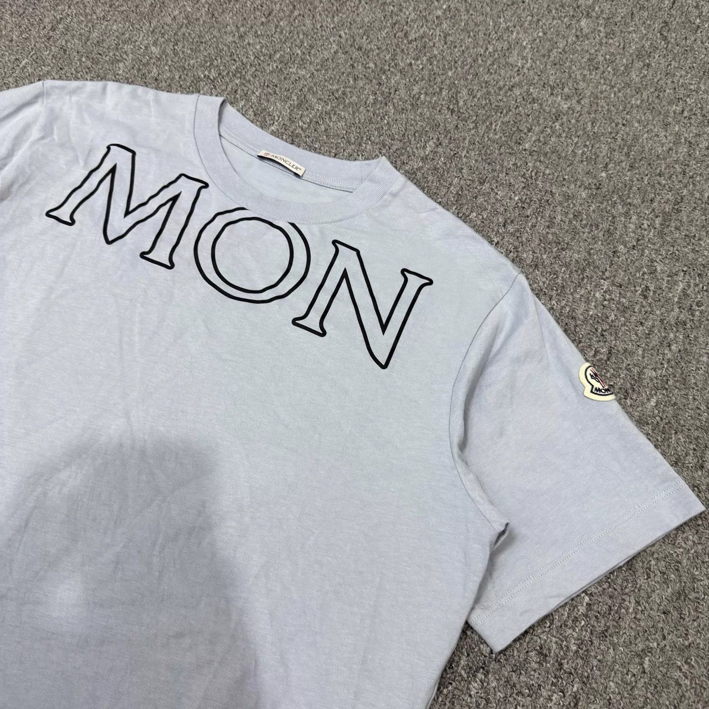 Moncler Moncler Logo Short Sleeve Tee M 99 New Size US M / EU 48-50 / 2 - 3 Thumbnail