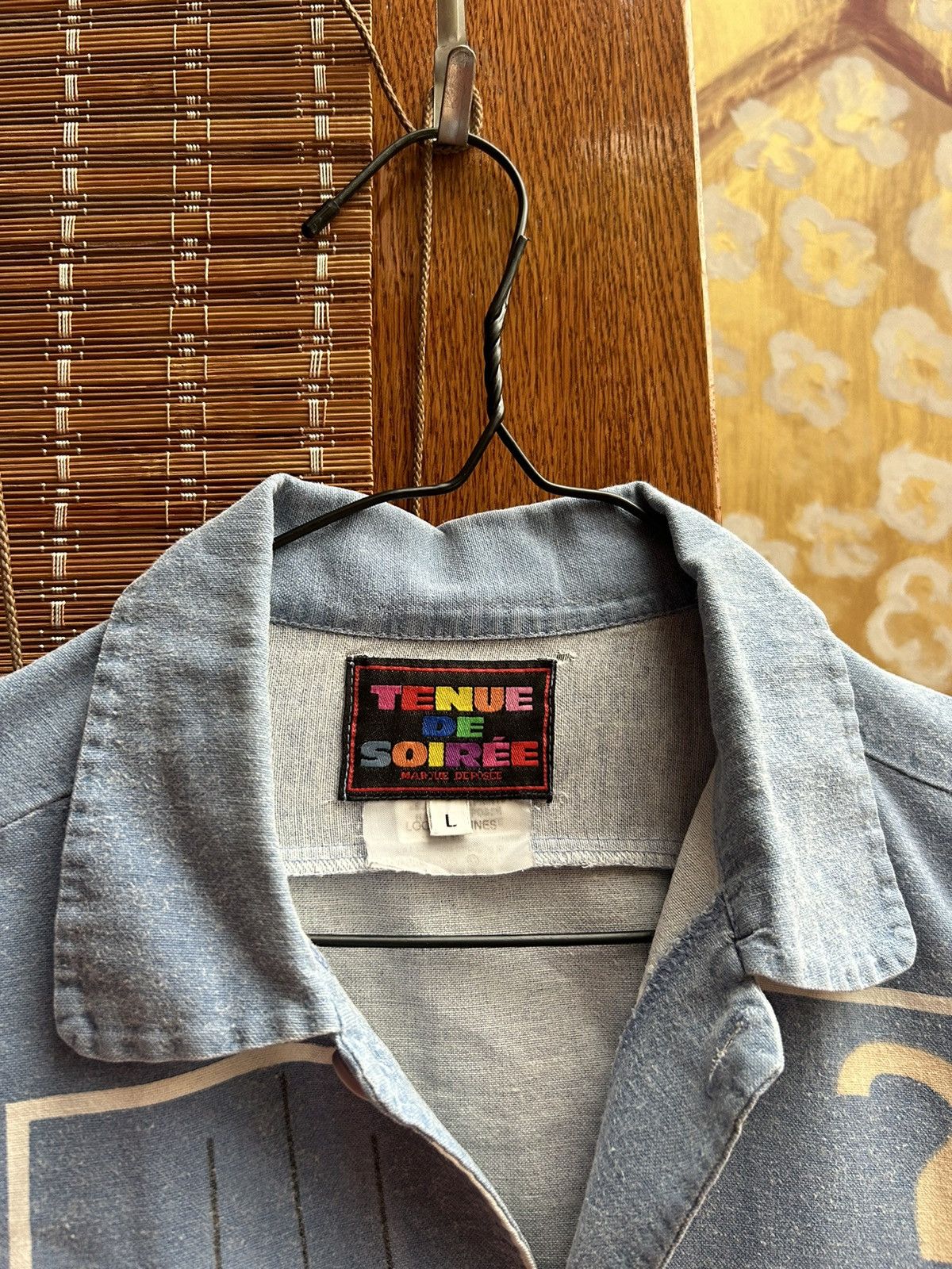 Vintage 90’s Tenue De Soiree Looney Tunes Taz AOP Open Collar Shirt Size US L / EU 52-54 / 3 - 6 Thumbnail