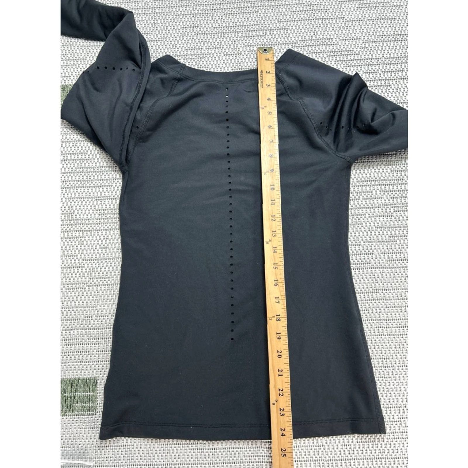 Nike Nike Pro Shirt Womens Small Black Running Pullover Size S / US 4 / IT 40 - 7 Thumbnail