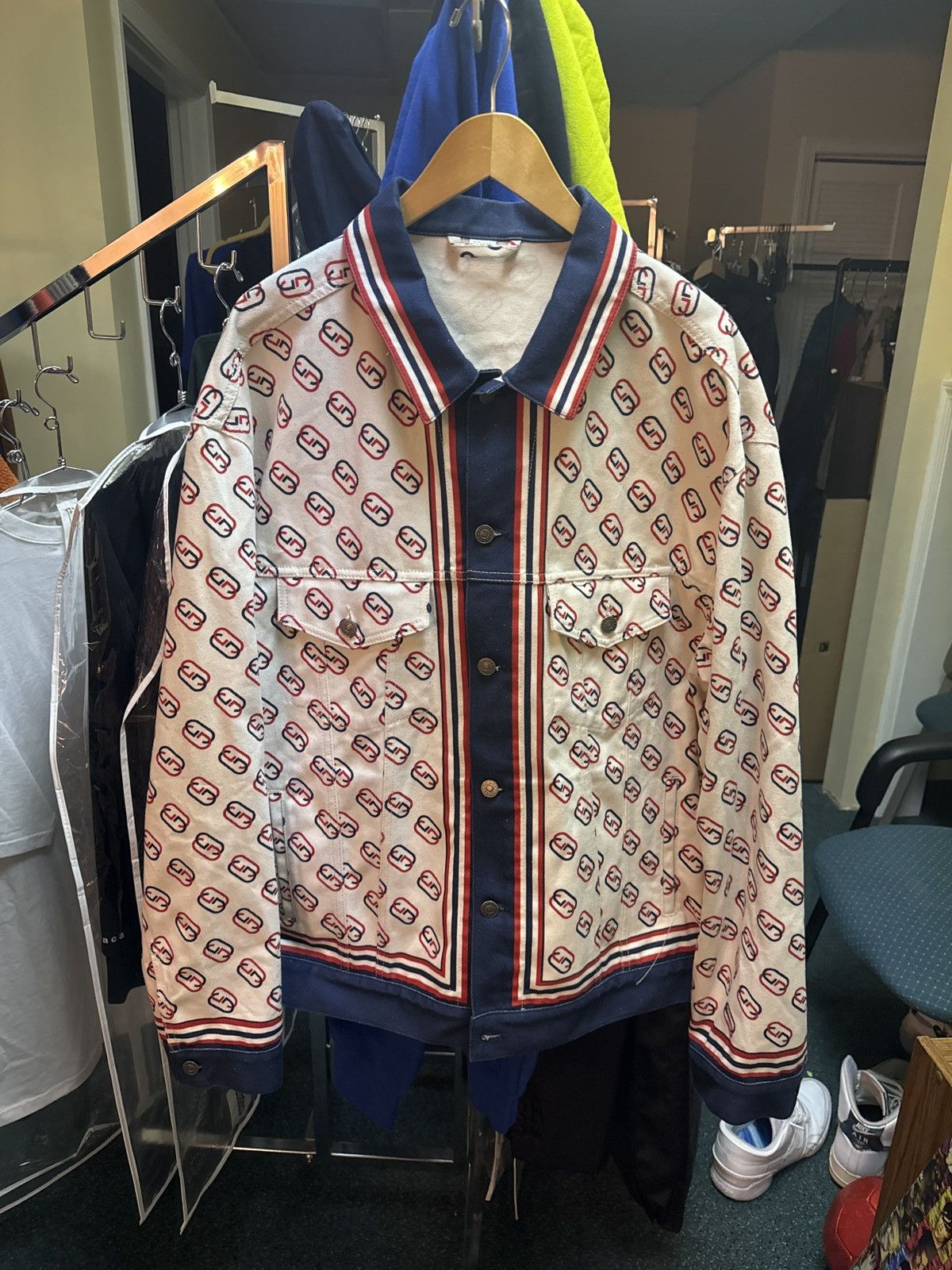 Balenciaga Unity Destroyed Bomber Jacket