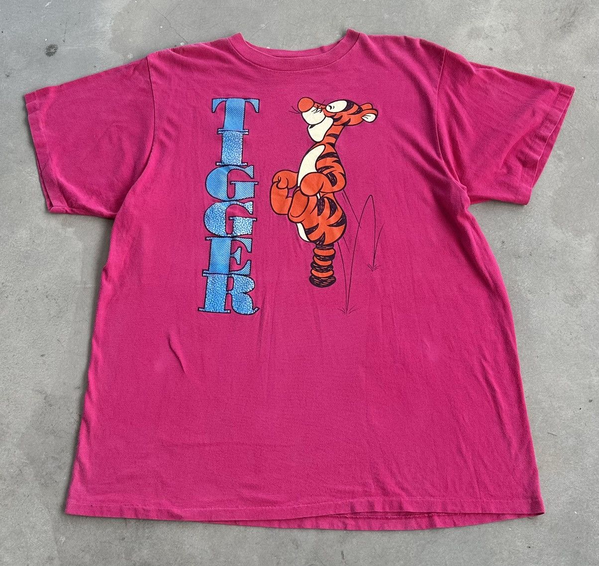 Disney VINTAGE DISNEY TIGER BIG PRINT TEE Size US XXL / EU 58 / 5 - 1 Thumbnail