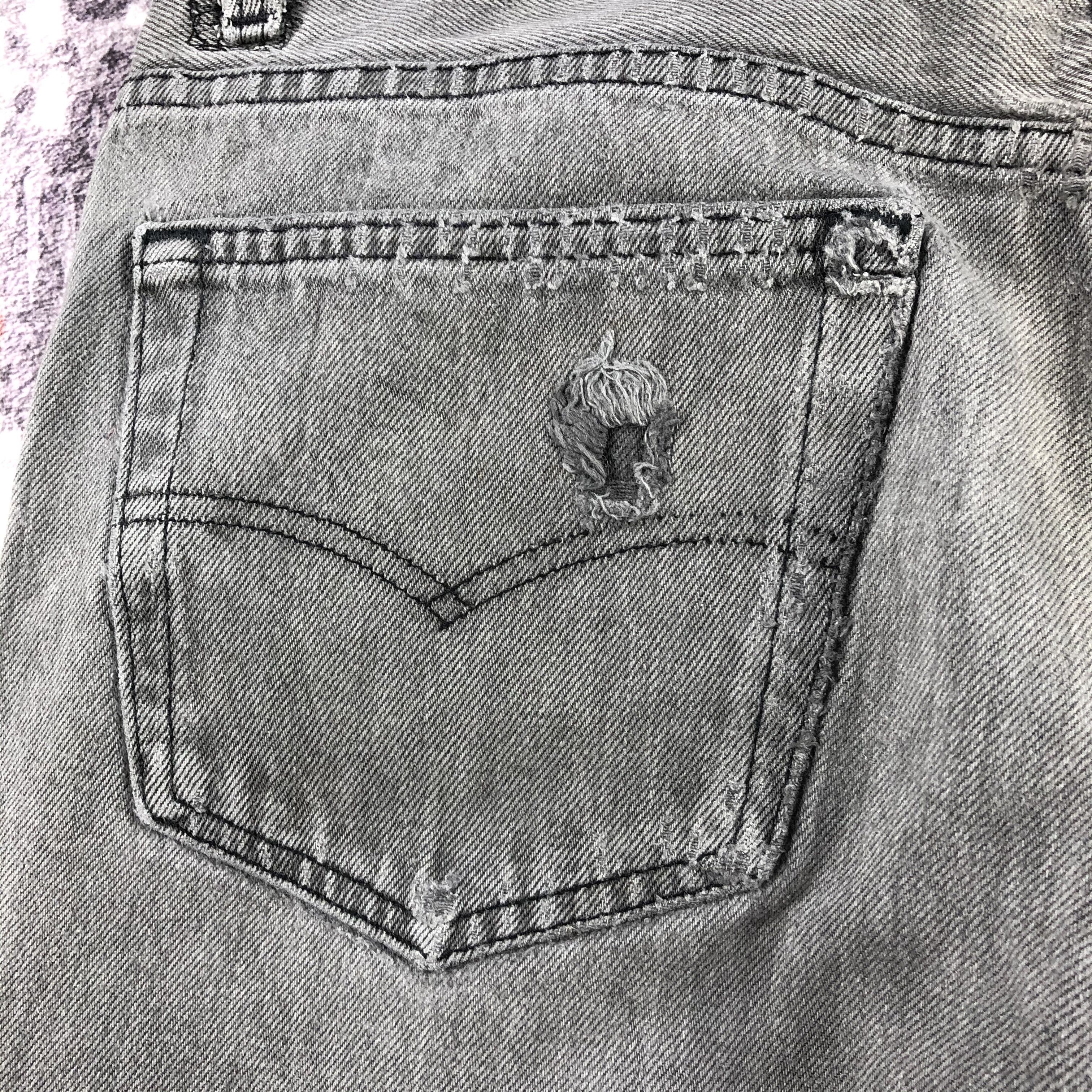 Levi's Vintage 90s Sunfaded Levis 501 Jeans-JM2290 Size US 33 - 9 Thumbnail