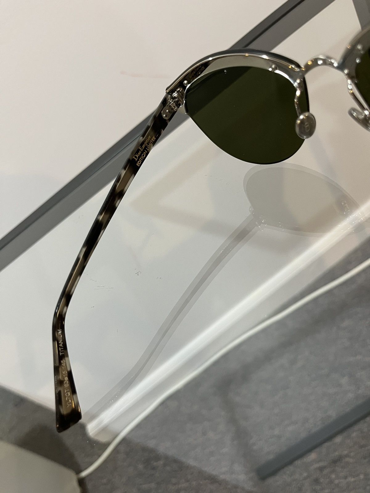 Dior DIOR LIMITED EDITION HAVANA SUNGLASSES Size ONE SIZE - 4 Thumbnail