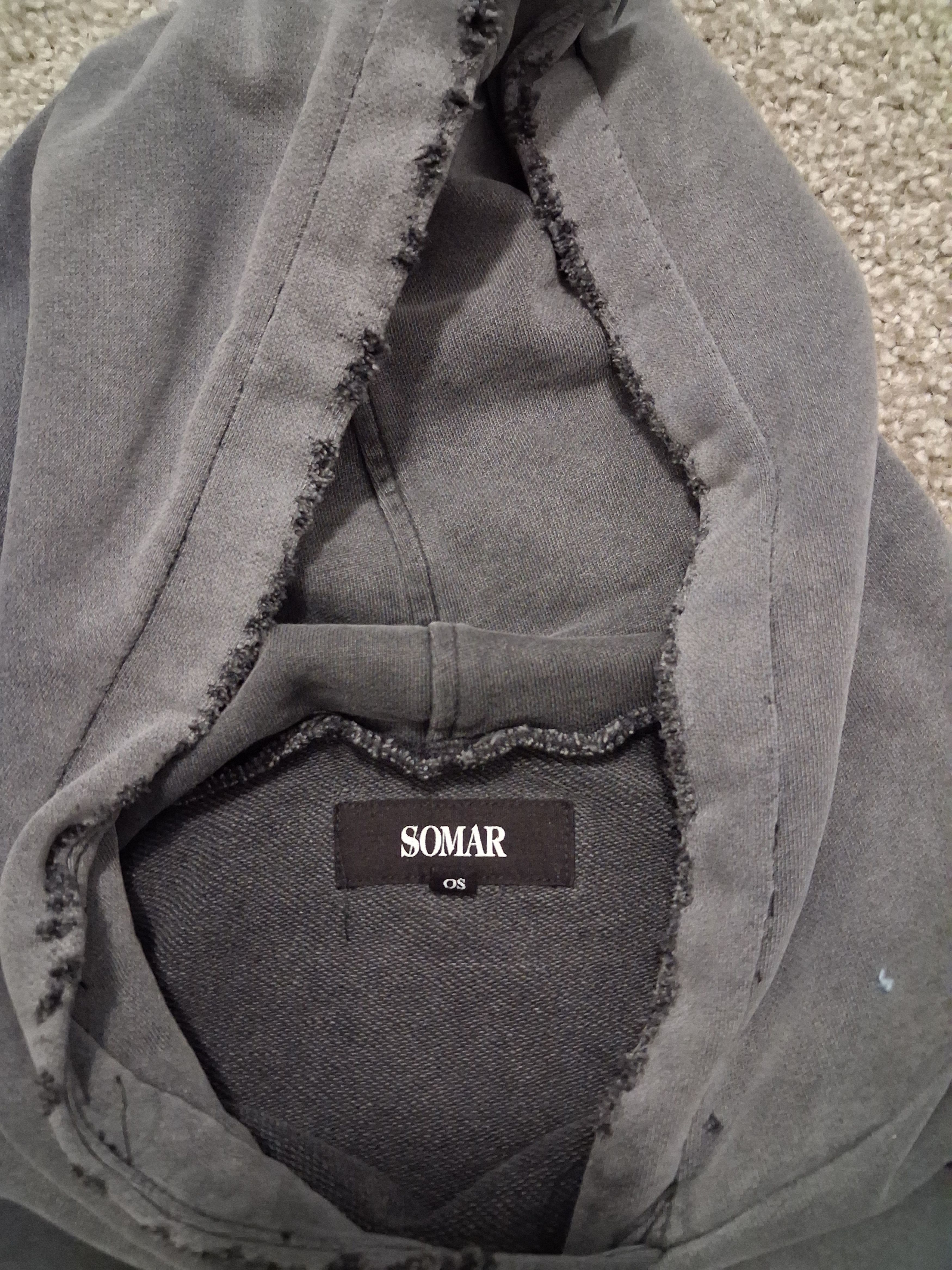 Somar Monolith Hoodie - Faded in Gray, Men's — image 4 of 4