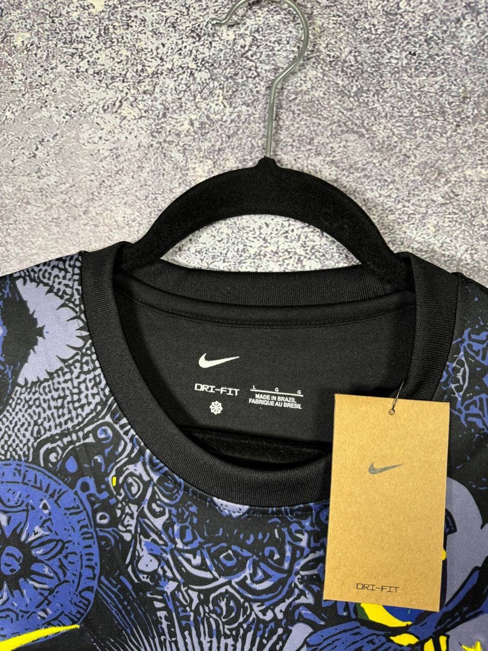 Other Brazil Rio de Janeiro Jesus AOP Fan Soccer Jersey Blokcore Size US L / EU 52-54 / 3 - 7 Thumbnail