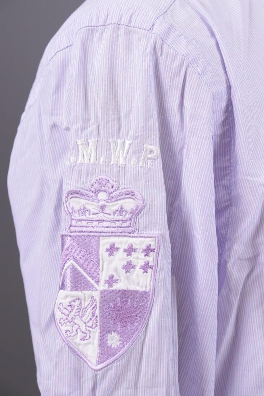 La Martina La Martina Buenos Aires Purple Pinstripe Shirt Size XXL Size US XXL / EU 58 / 5 - 10 Thumbnail