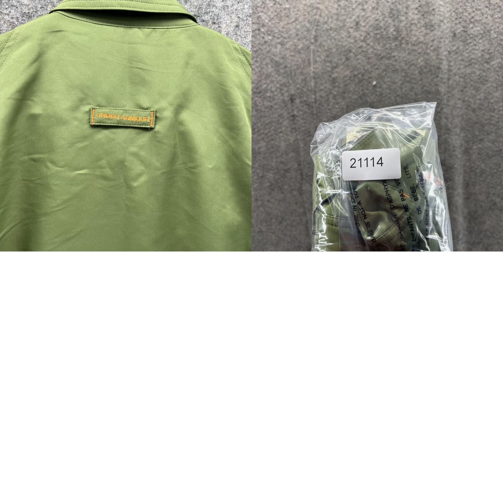 Under Armour Under Armour Shirt Men Medium Green Full Zip Polyester Casual UA Golf Shirt Size US M / EU 48-50 / 2 - 9 Thumbnail